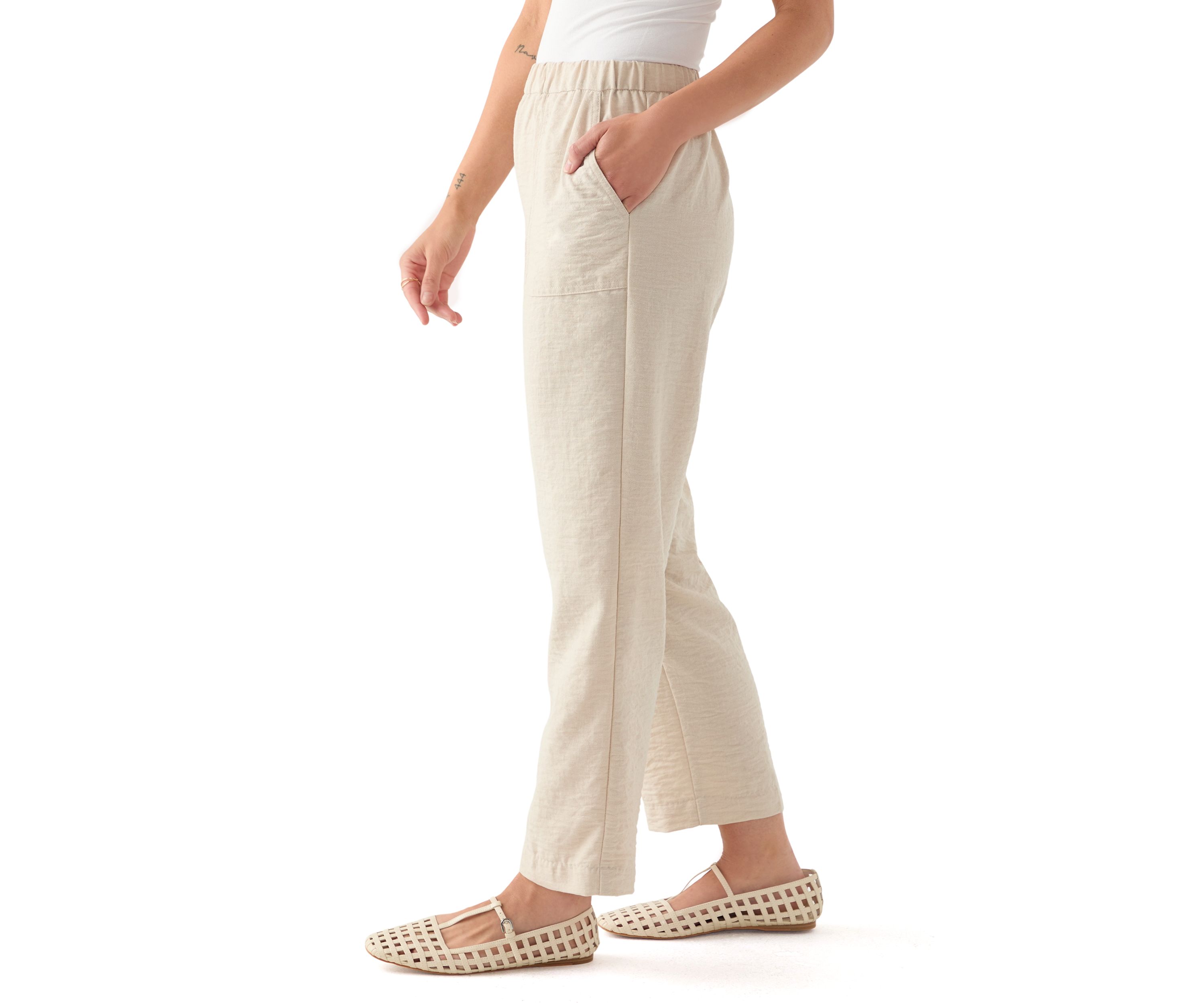 Petite Copper Canyon Patch Pocket Short Pants
