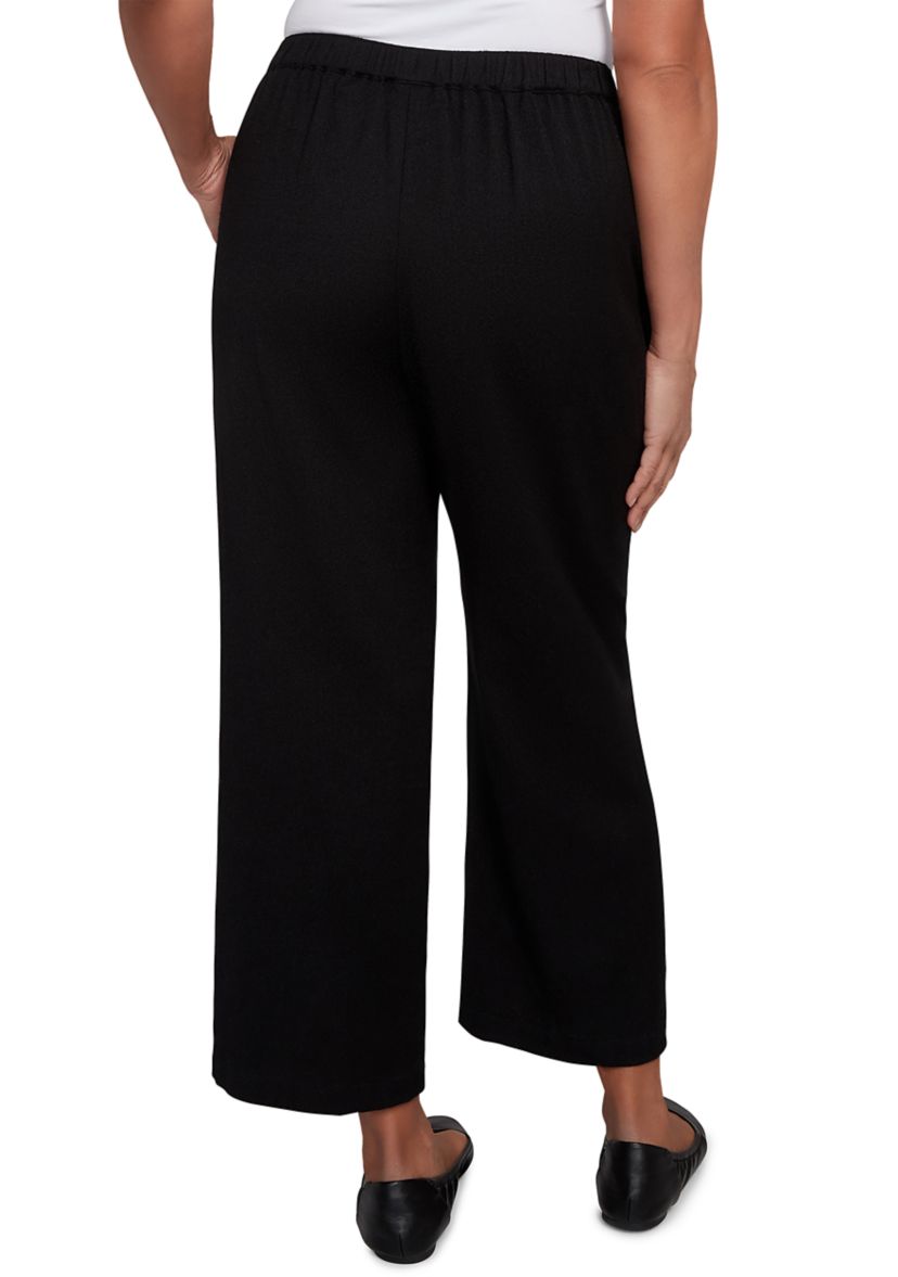 Womens Santa Barbara Button Cuff Ankle Pants