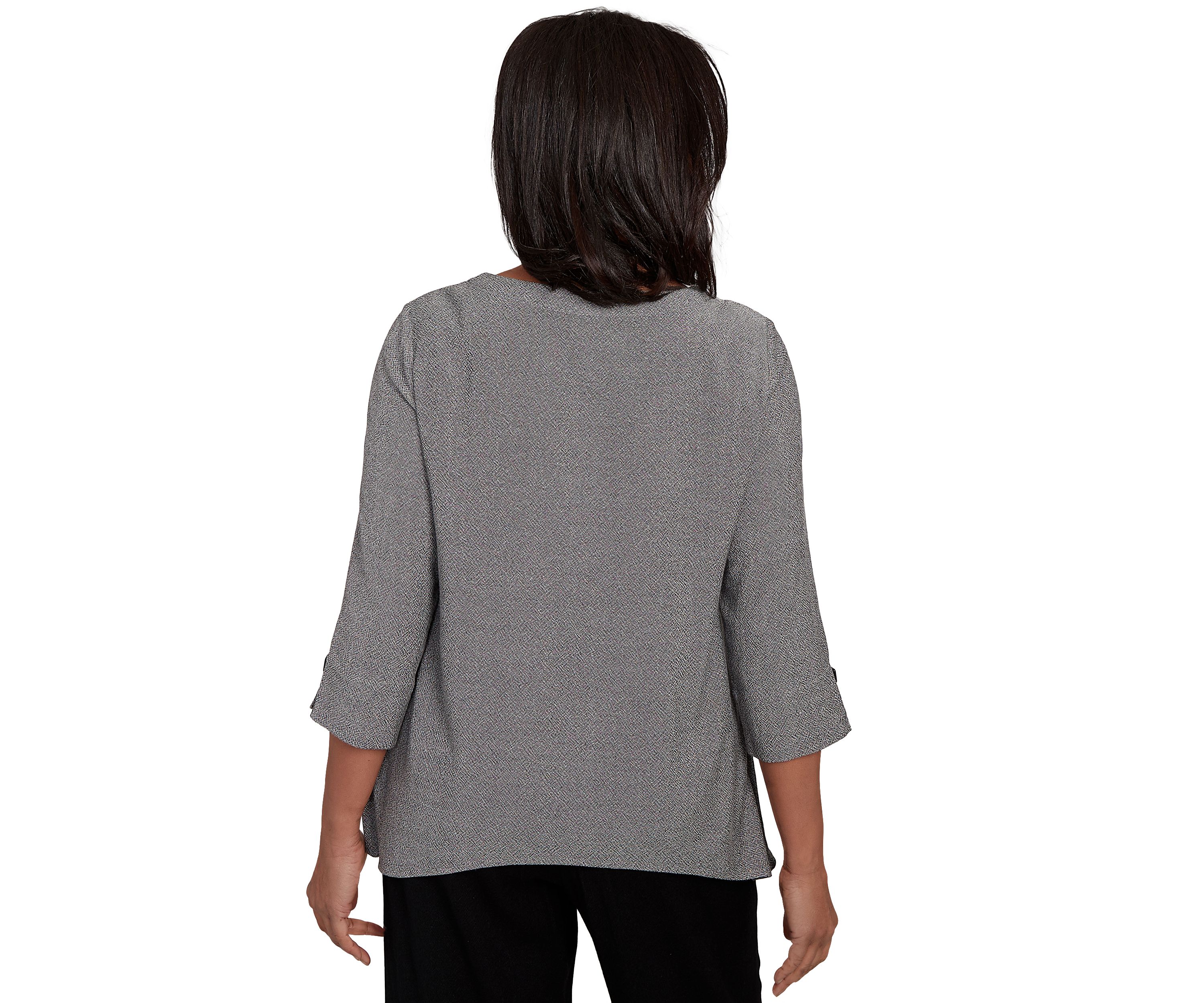 Womens Santa Barbara Diagonal Spliced Stripe Top