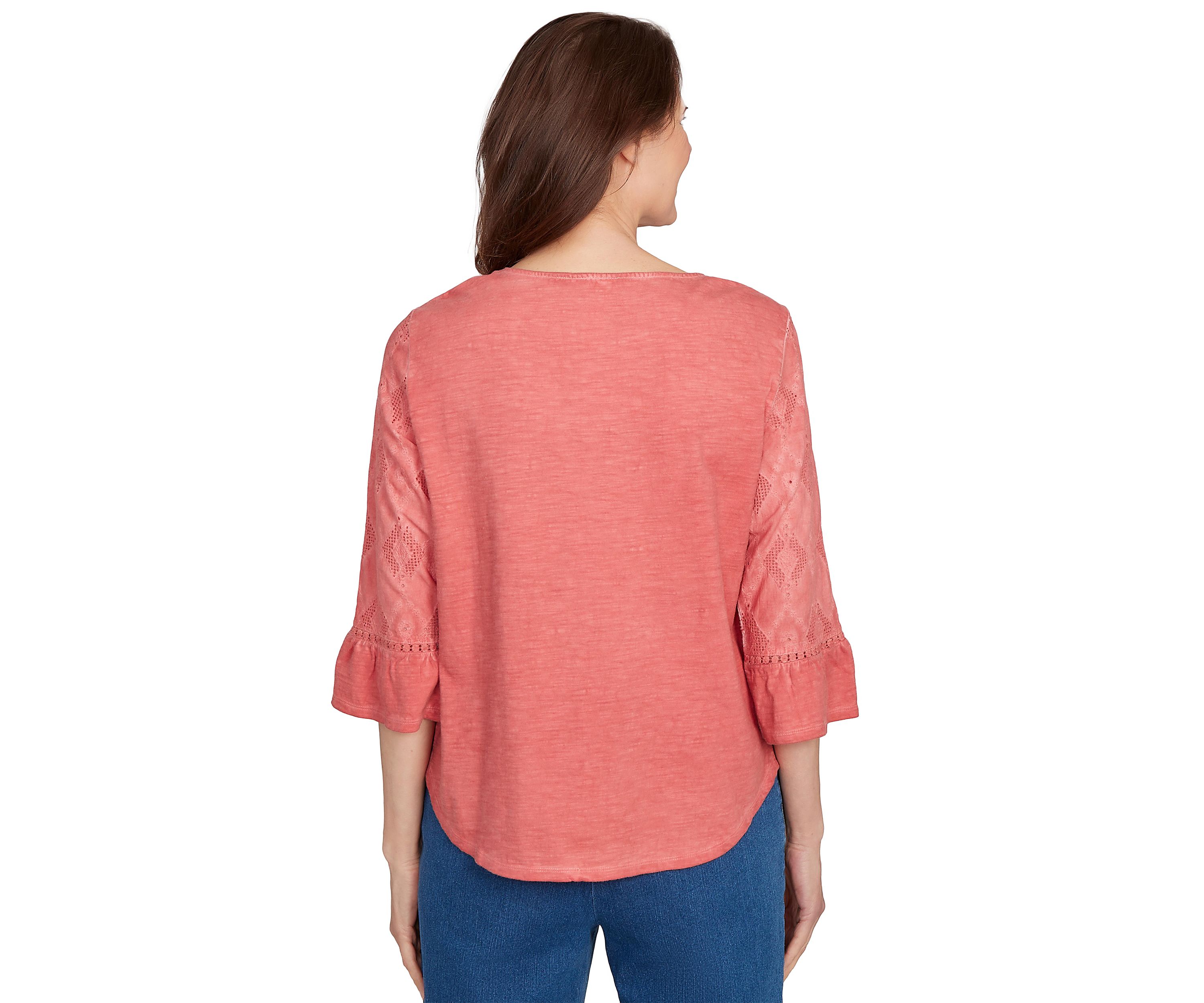 Womens El Paso Spliced Diamond Solid Top