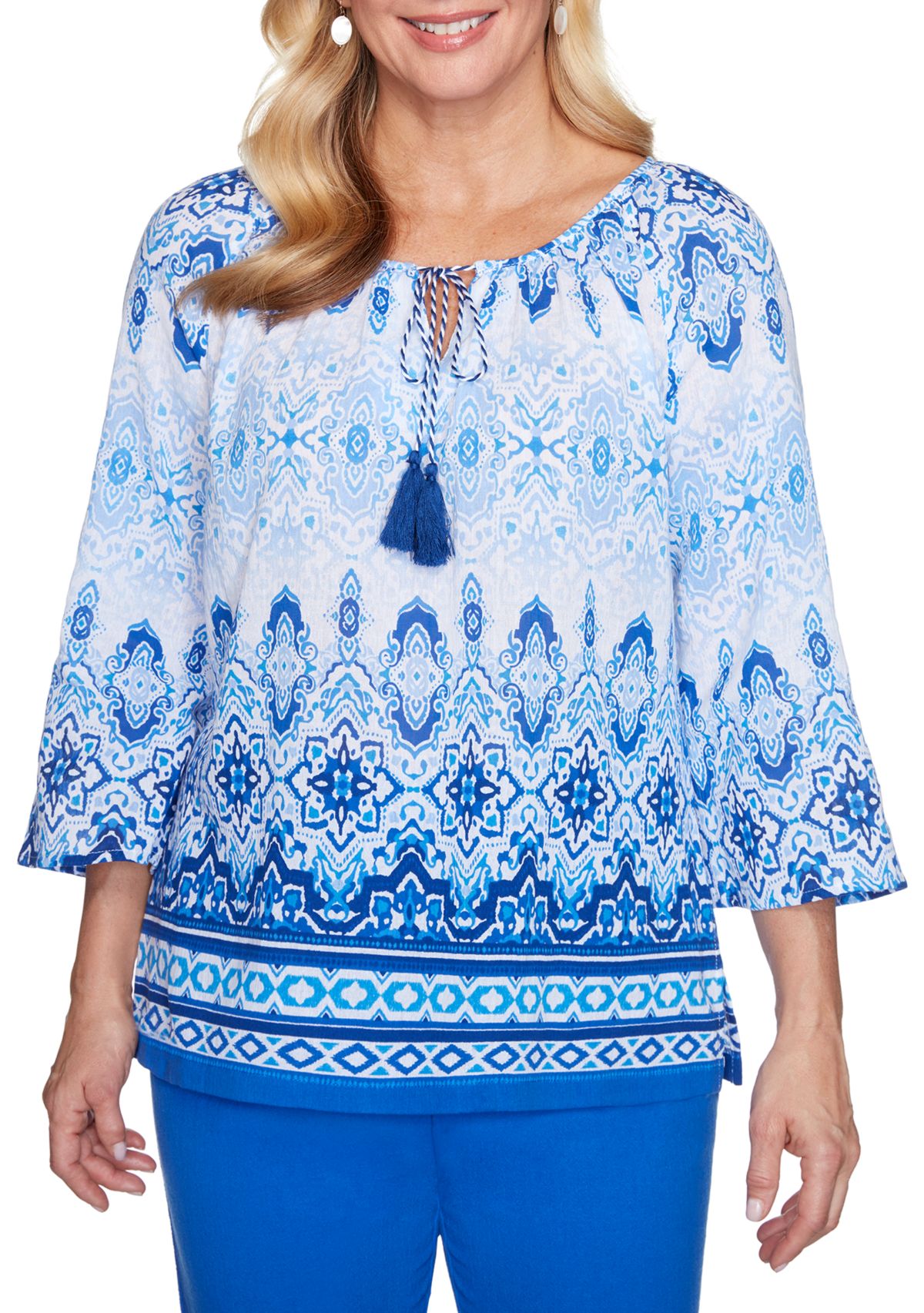 Womens Laguna Beach Batik Biadere Top