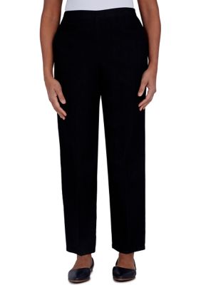 Alfred Dunner Women's Well Red Proportioned Short Denim Pants - Medium  Length - Petite Size, Black, 12 Petite : : Clothing, Shoes &  Accessories