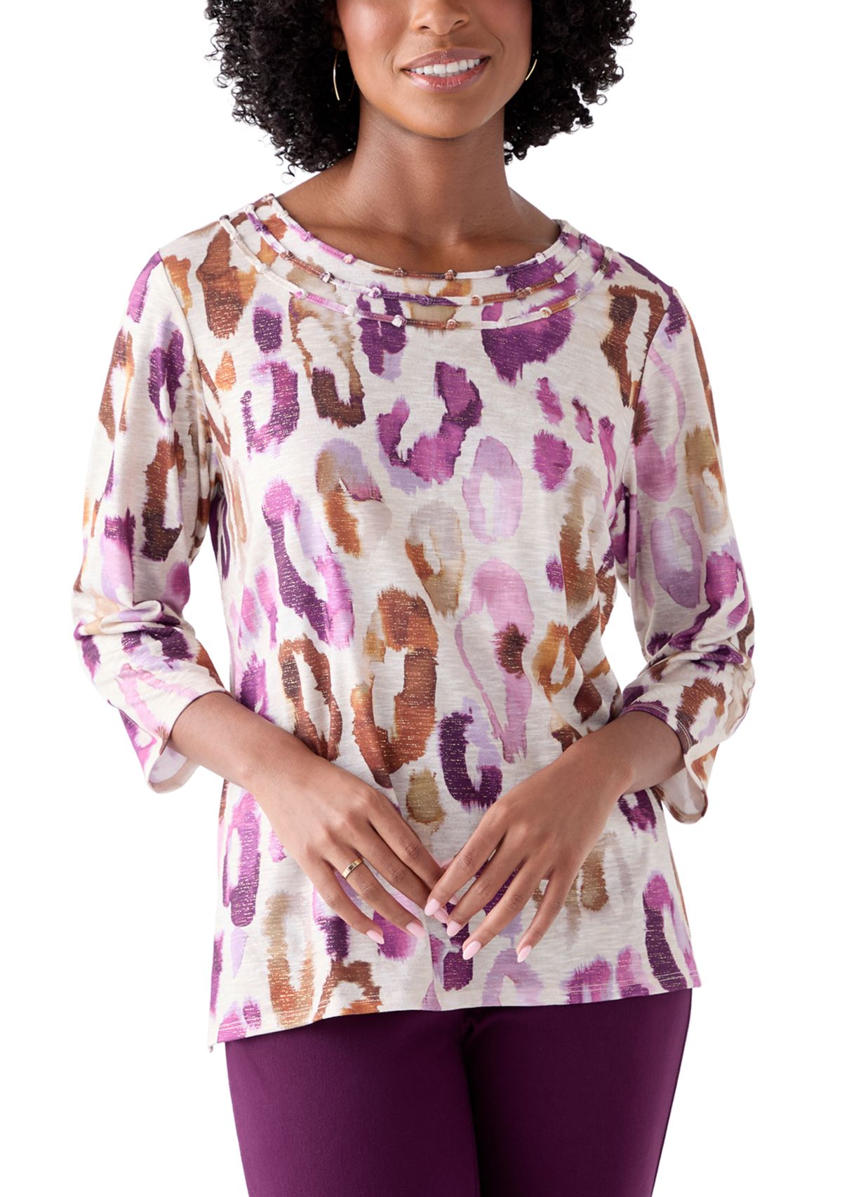 Womens Urban Legend Drama Animal Top