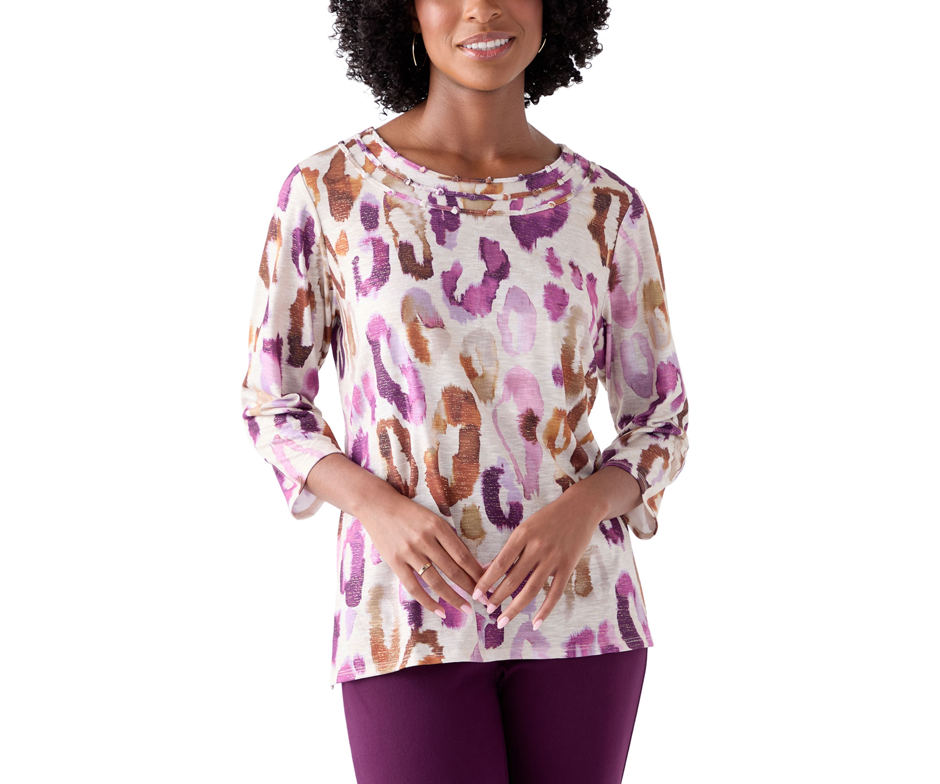 Womens Urban Legend Drama Animal Top