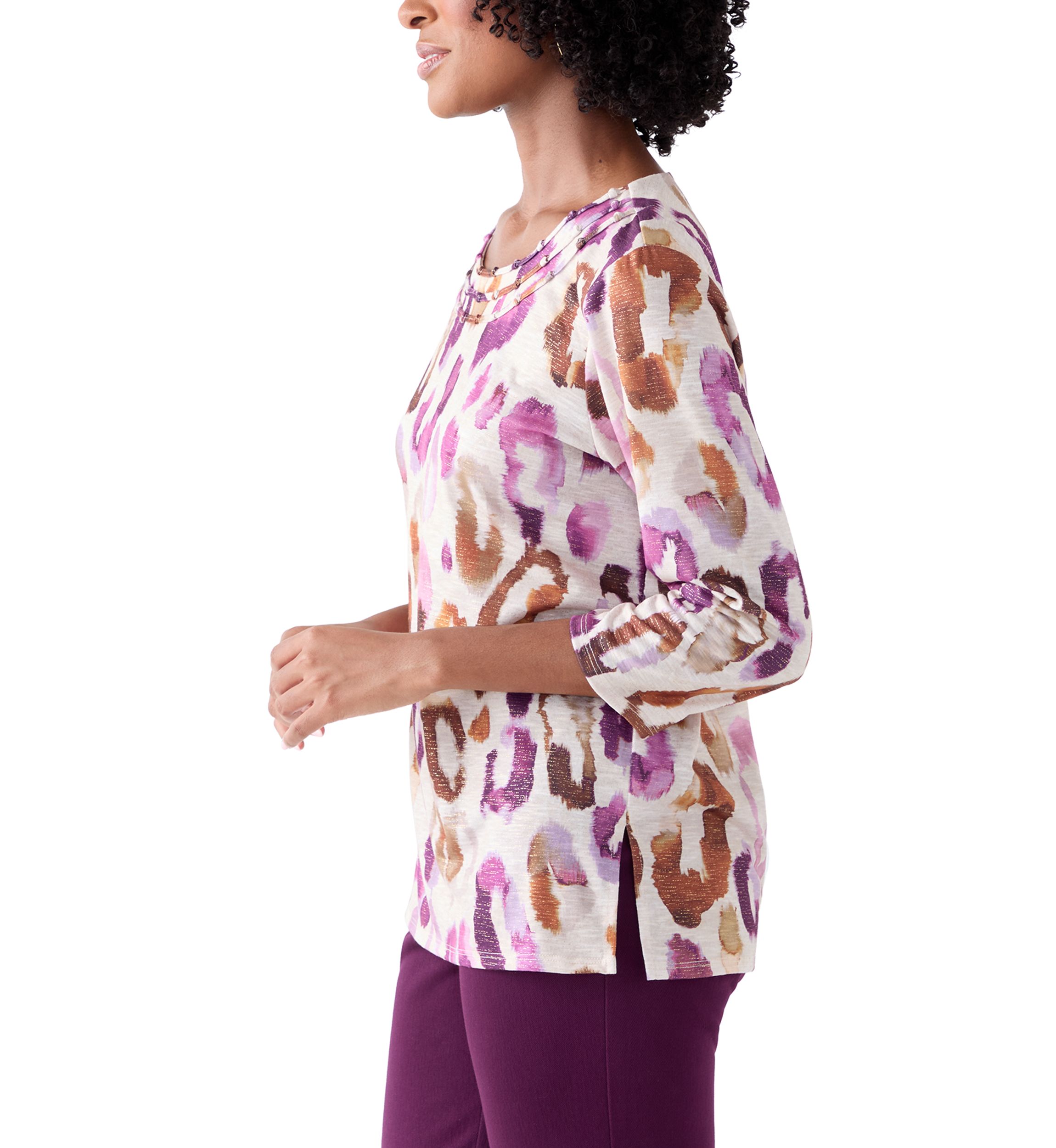 Womens Urban Legend Drama Animal Top