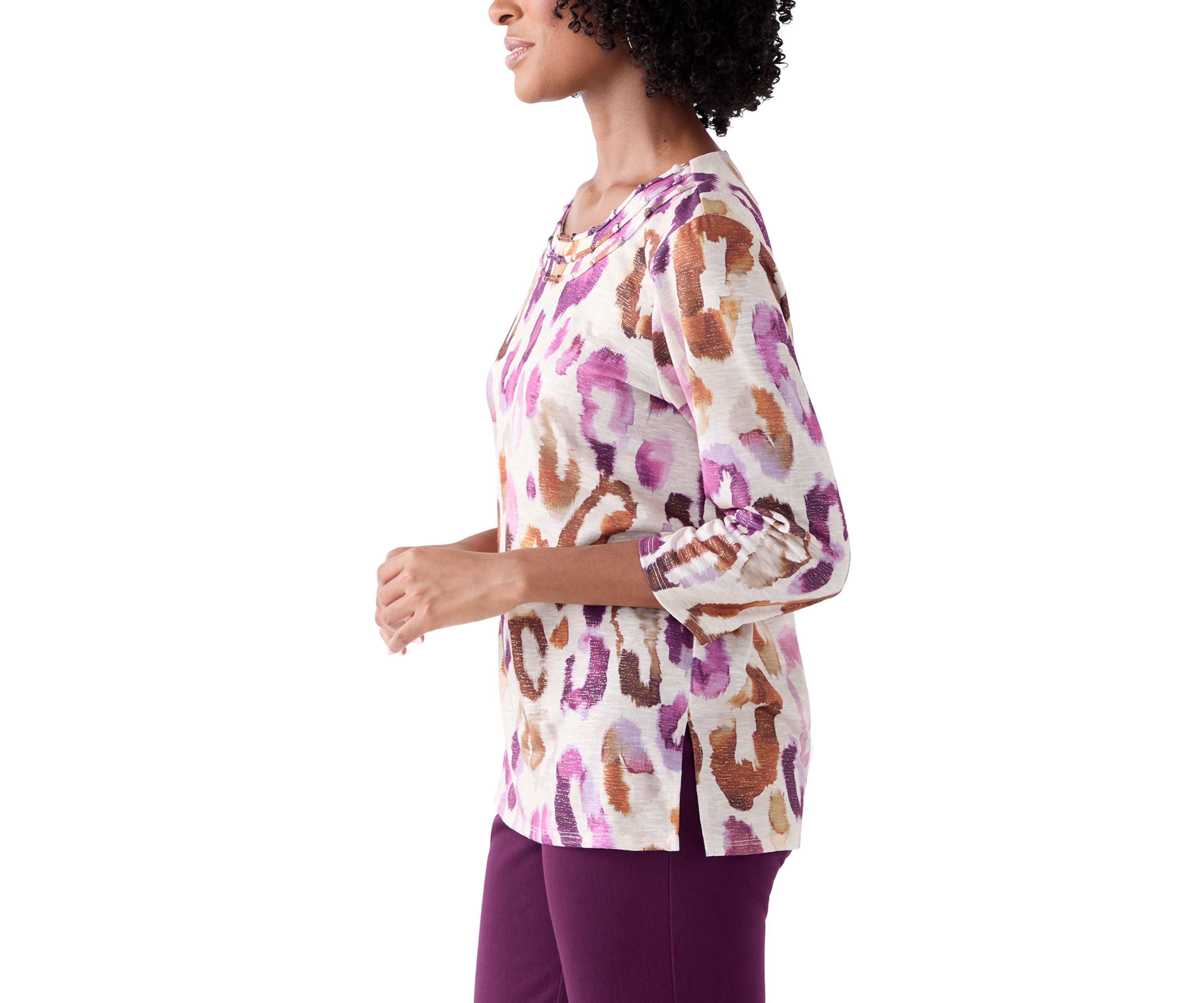 Womens Urban Legend Drama Animal Top