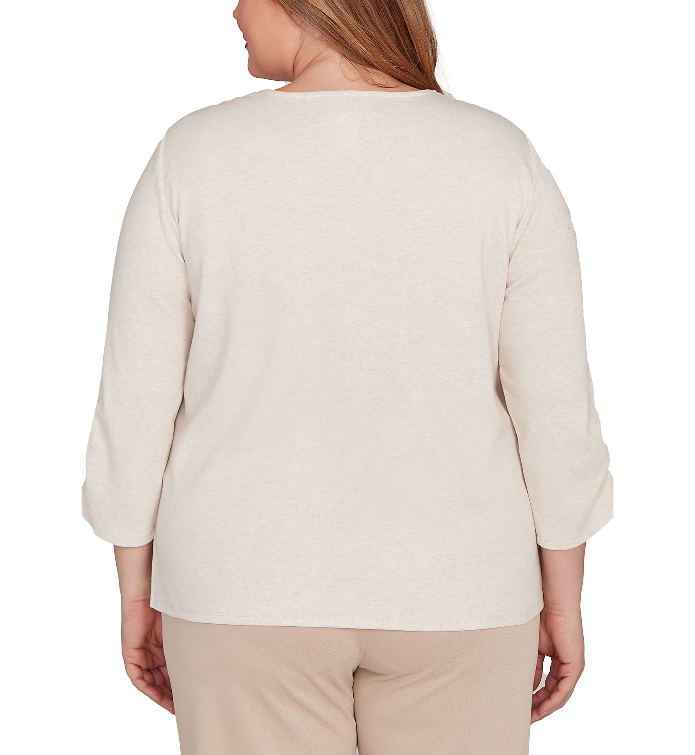 Plus Size Urban Legend Center Heat Set Top