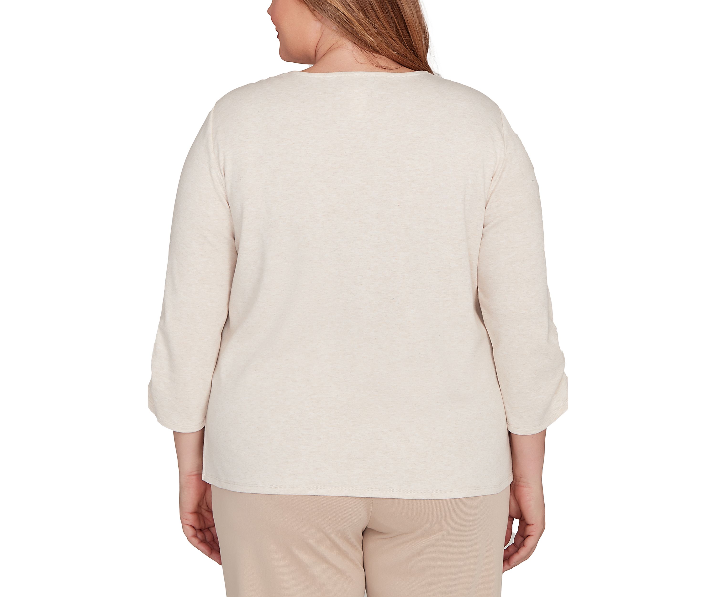 Plus Size Urban Legend Center Heat Set Top