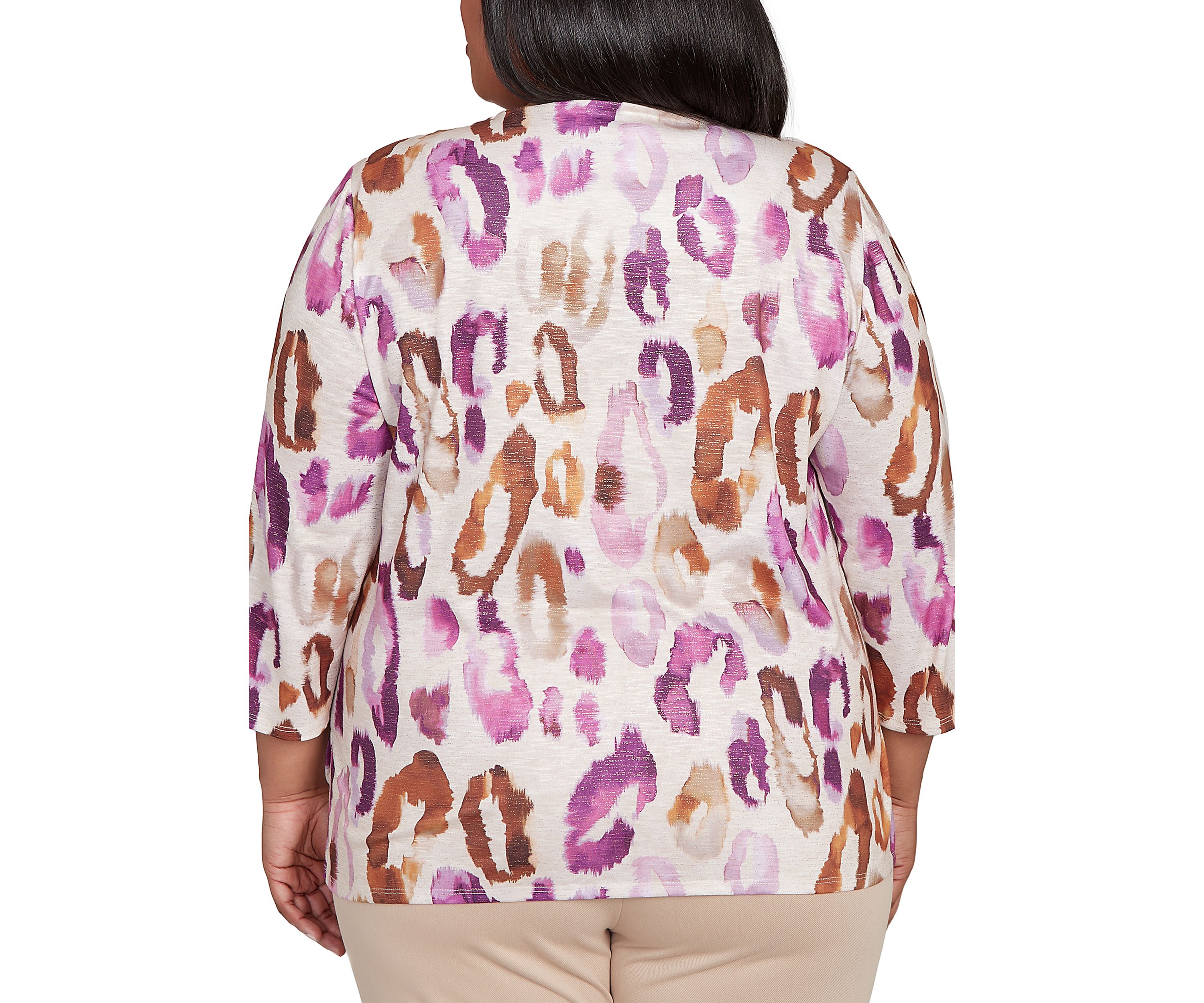 Plus Size Urban Legend Drama Animal Top