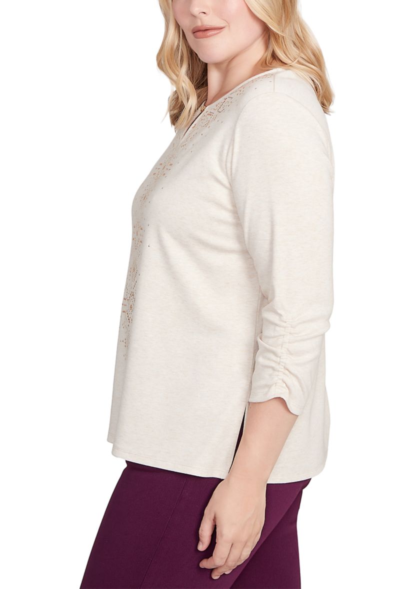 Petite Urban Legend Center Heat Top