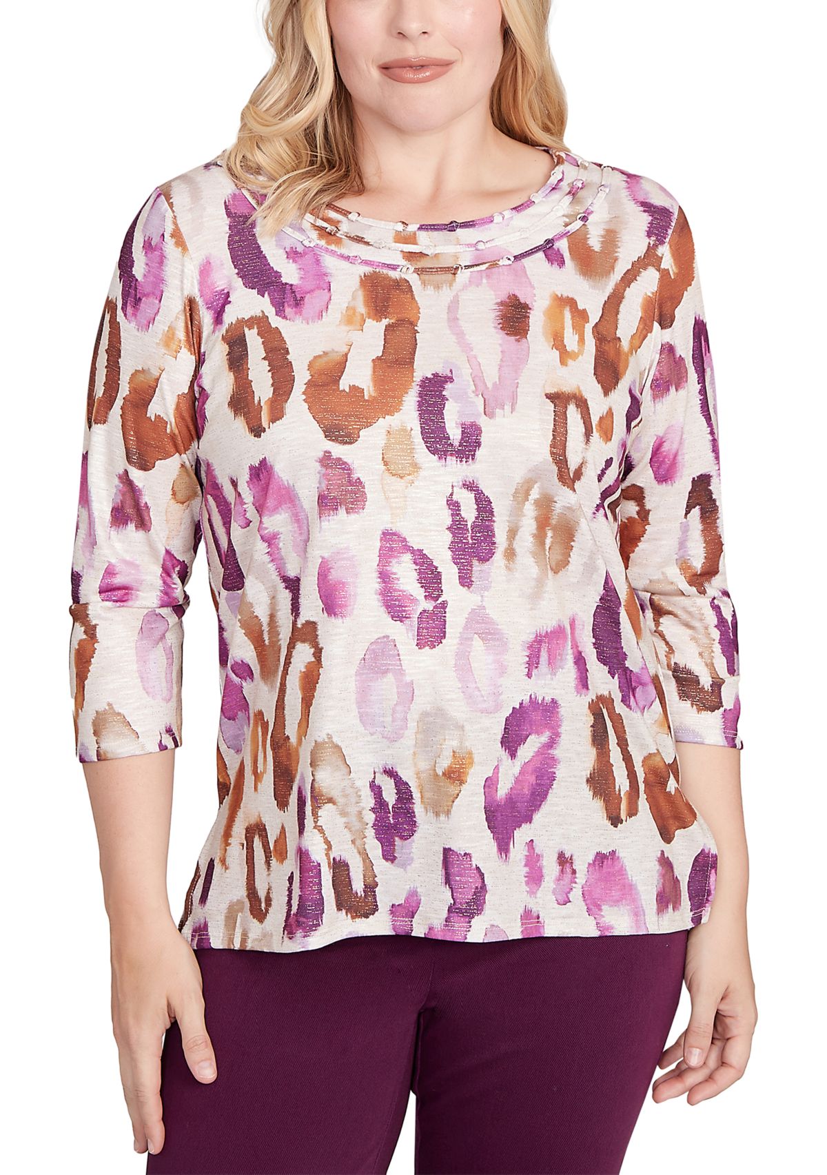 Petite Urban Legend Drama Animal Top 