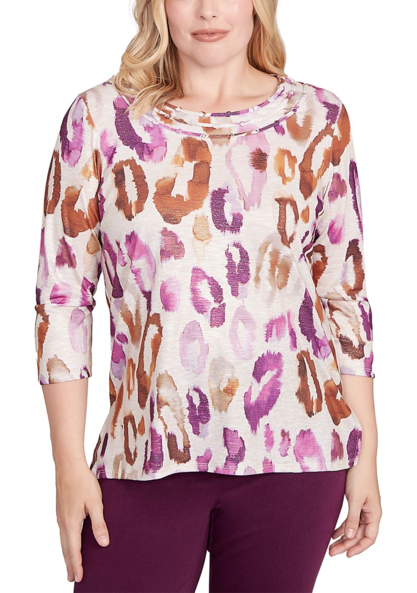 Petite Urban Legend Drama Animal Top 