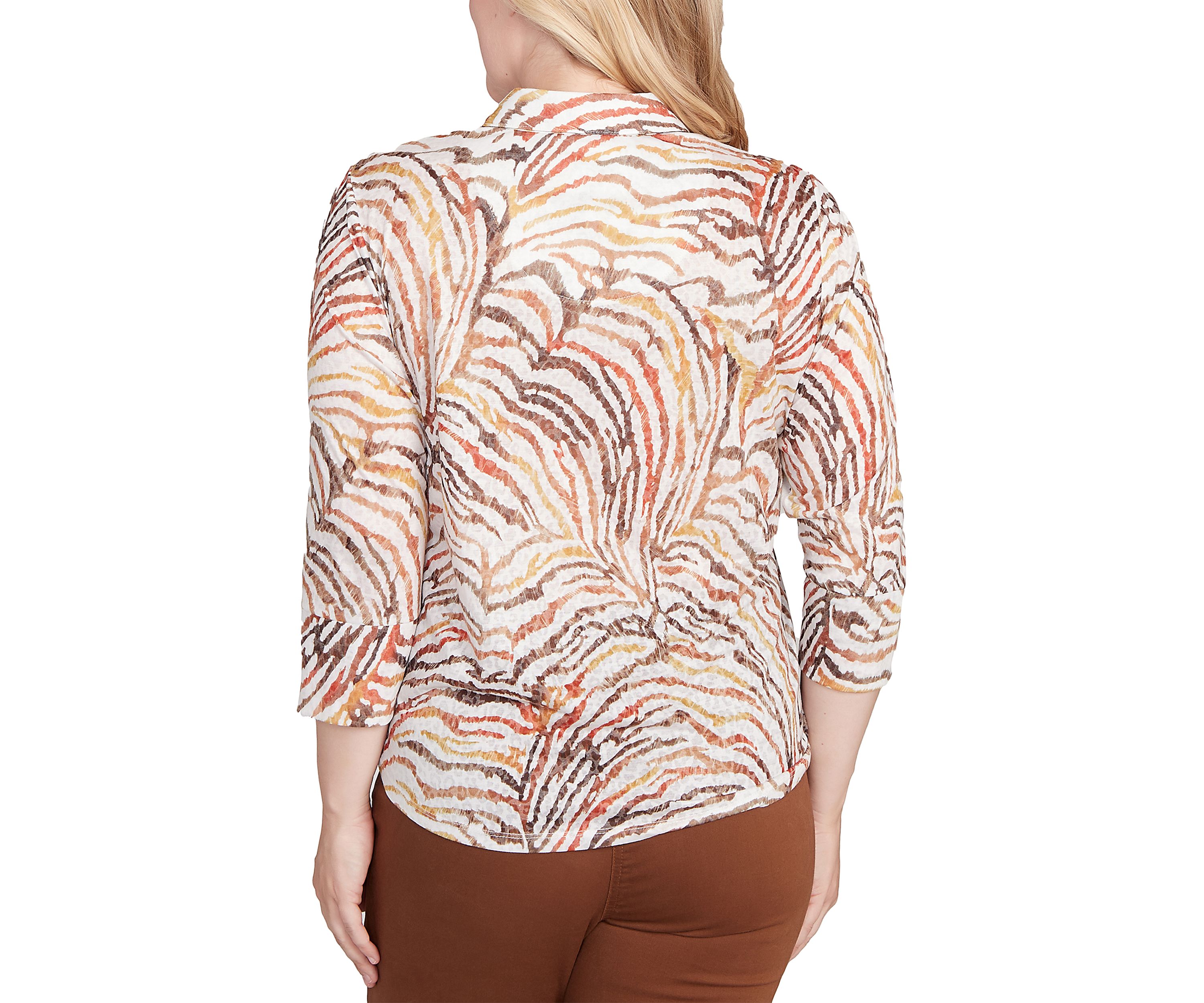 Womens Mount Laurel Skin Burnout Blouse