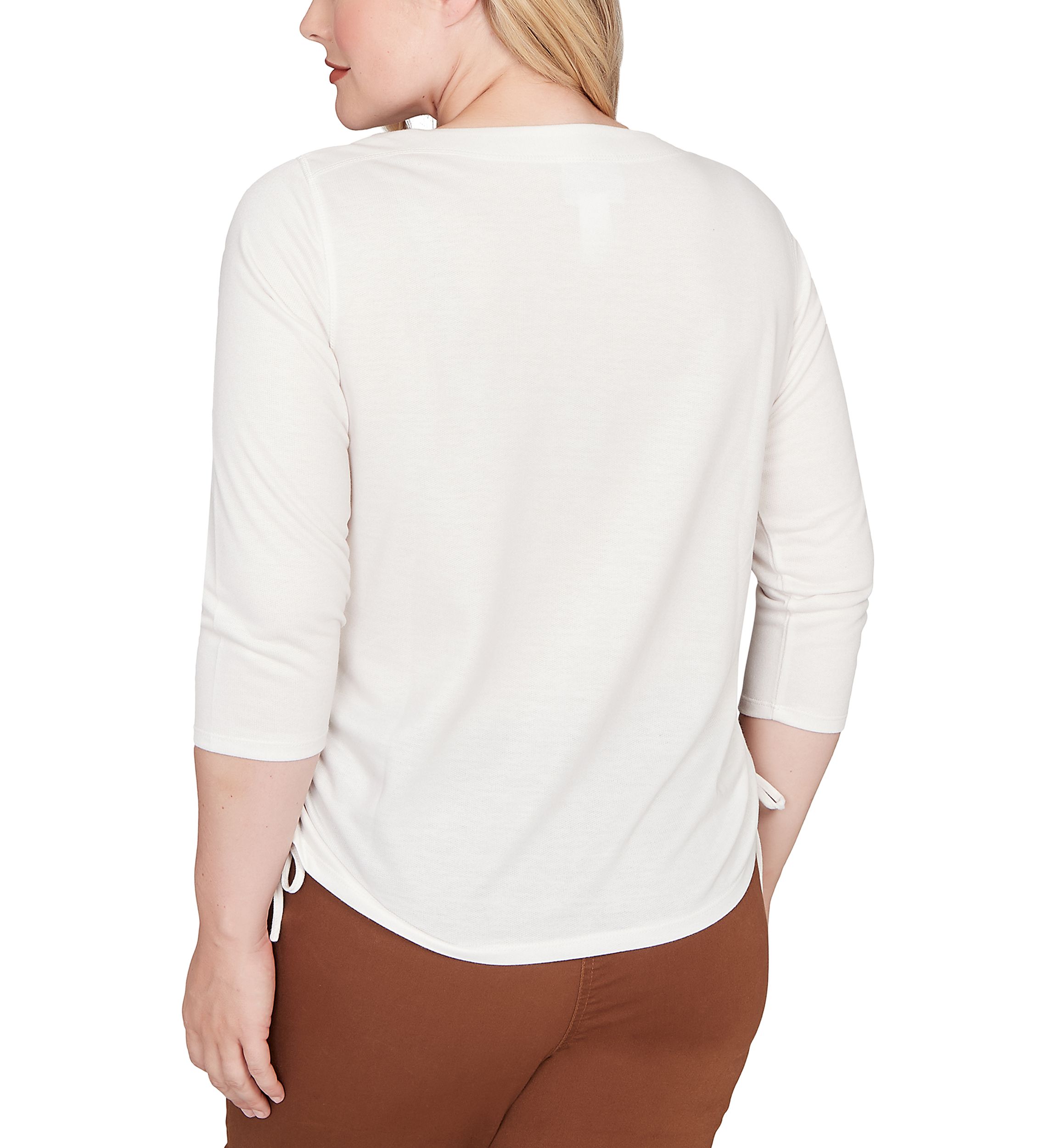 Petite Mount Laurel Placed Floral Top