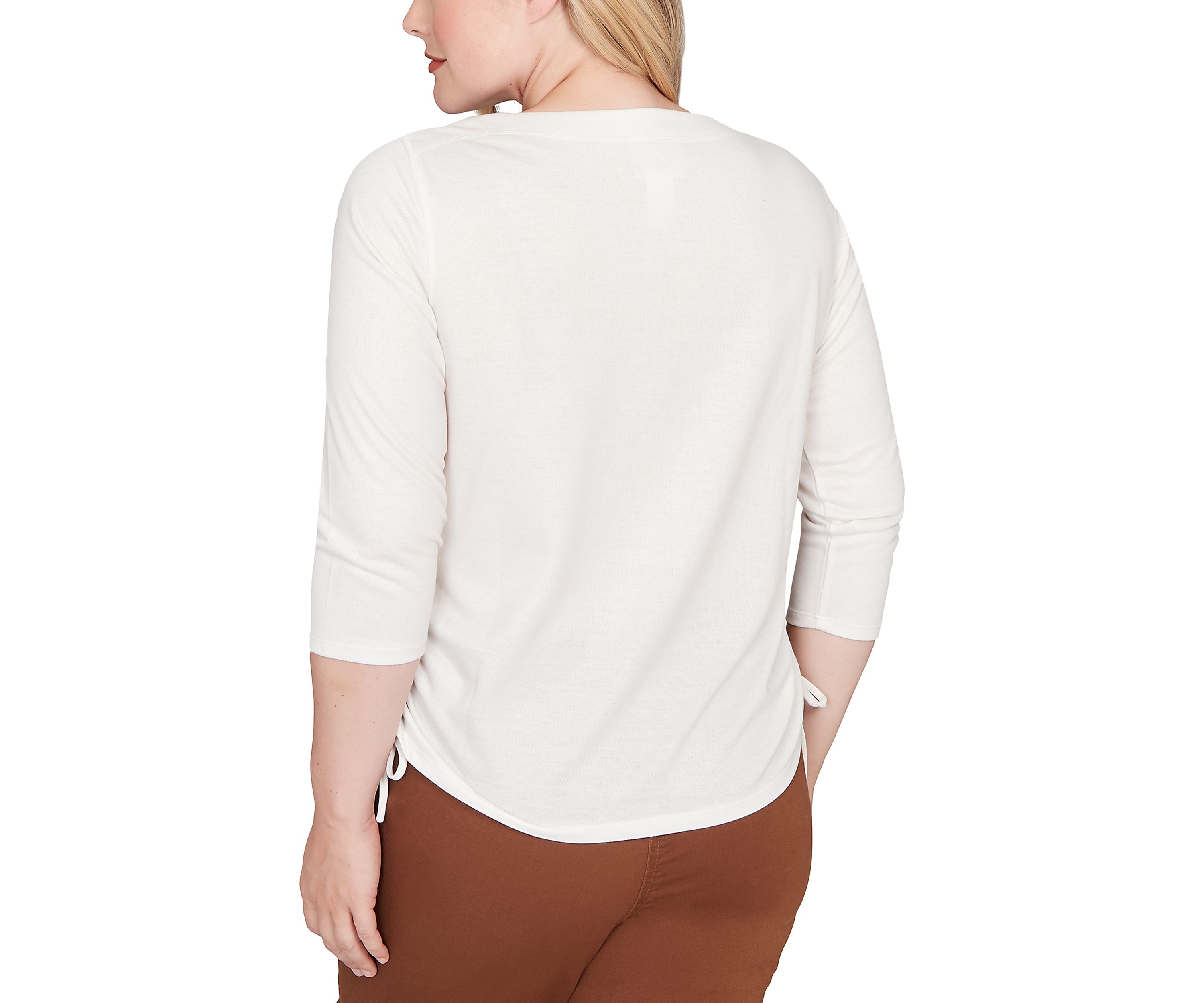 Petite Mount Laurel Placed Floral Top