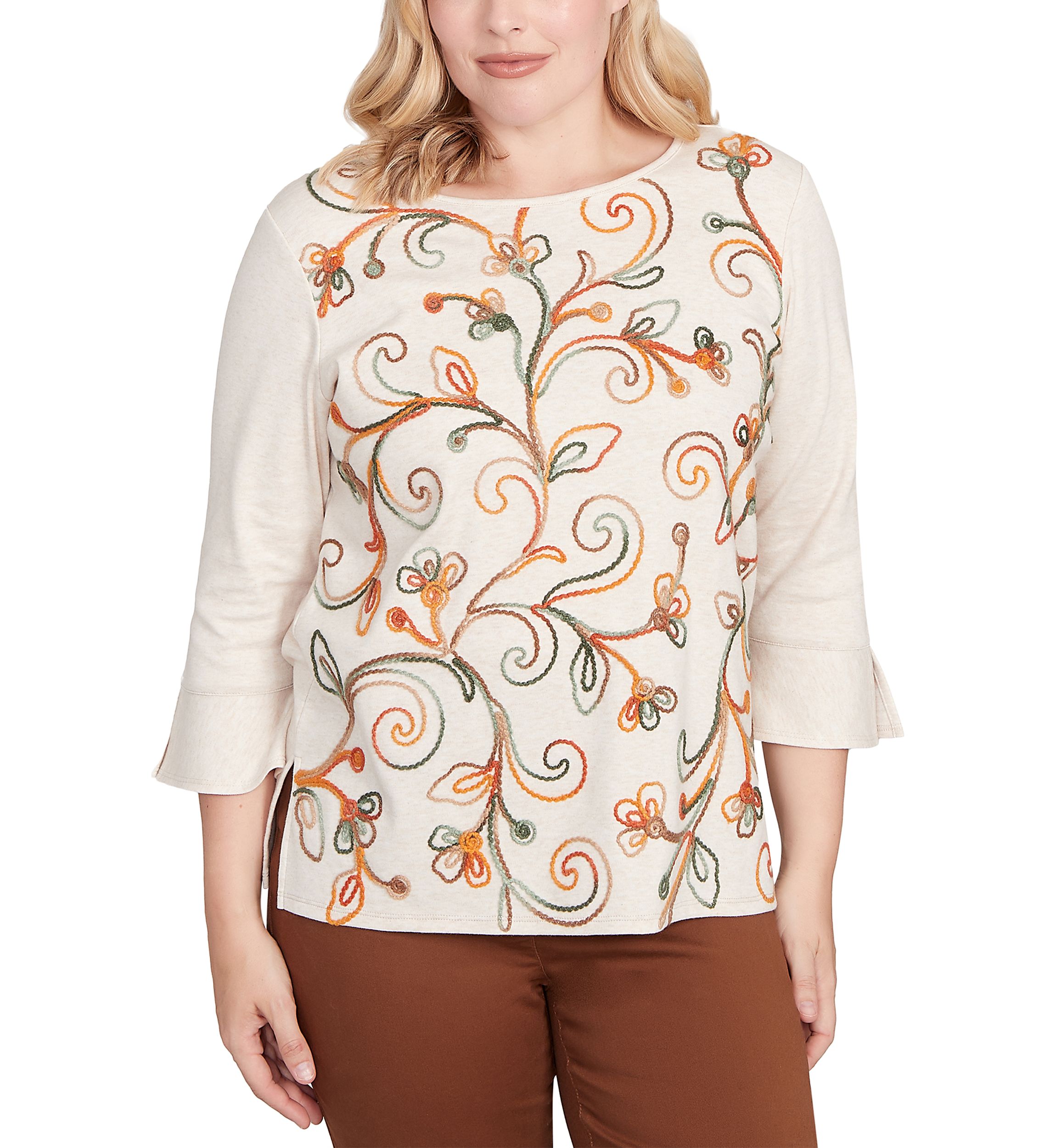 Petite Mount Laurel Scroll Soutache Top