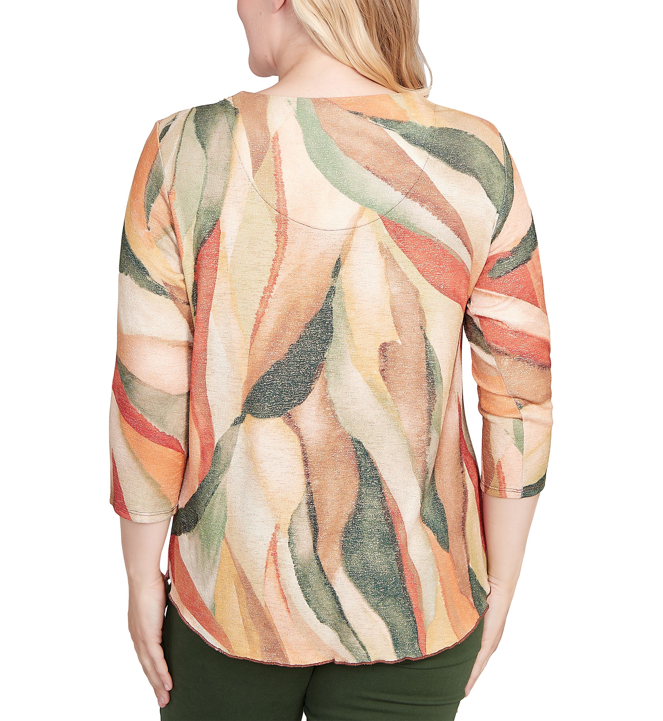 Petite Mount Laurel Stained Glass Shimmer Top 