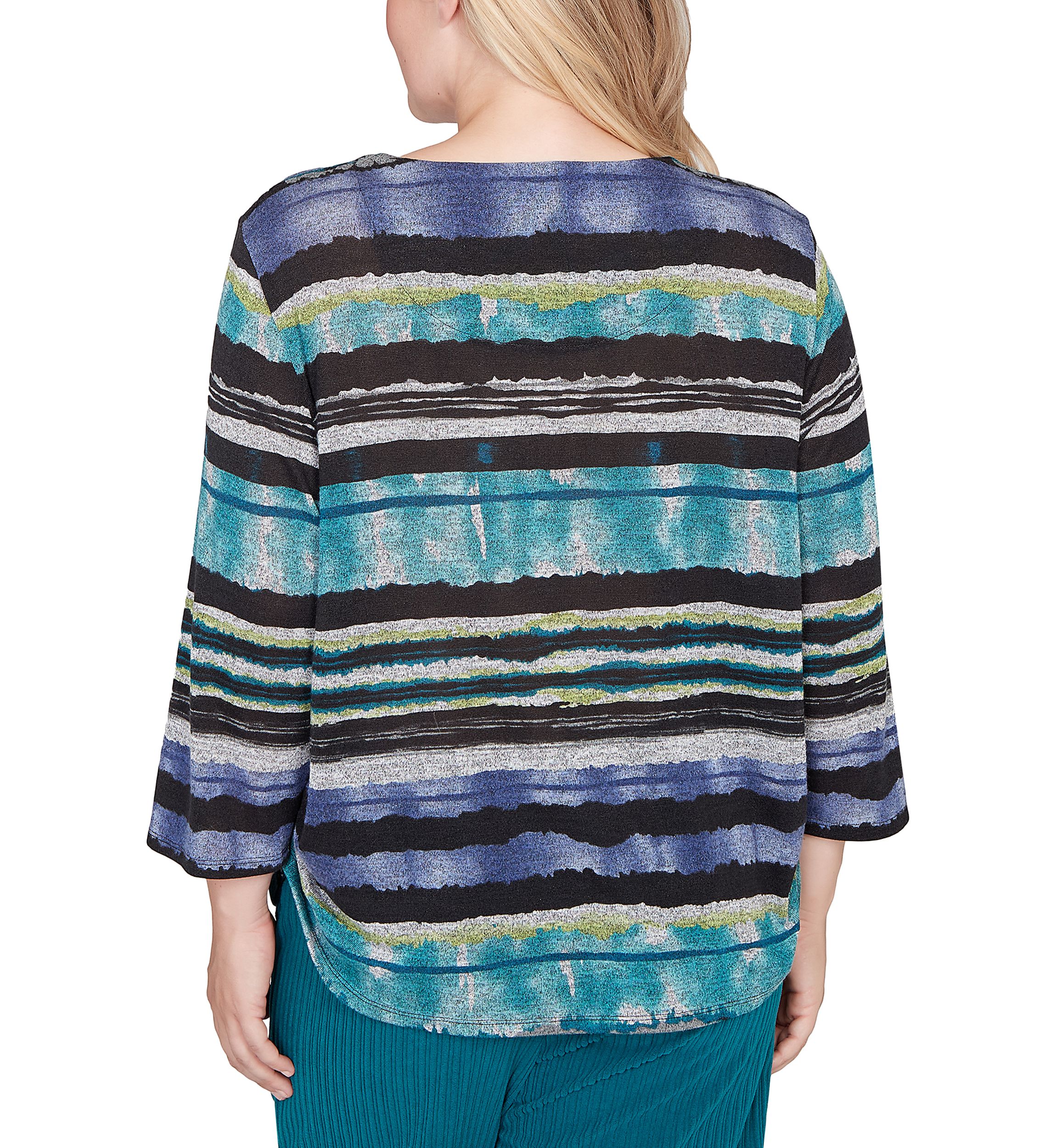 Womens Lake Champlain Biadere Melange Top 
