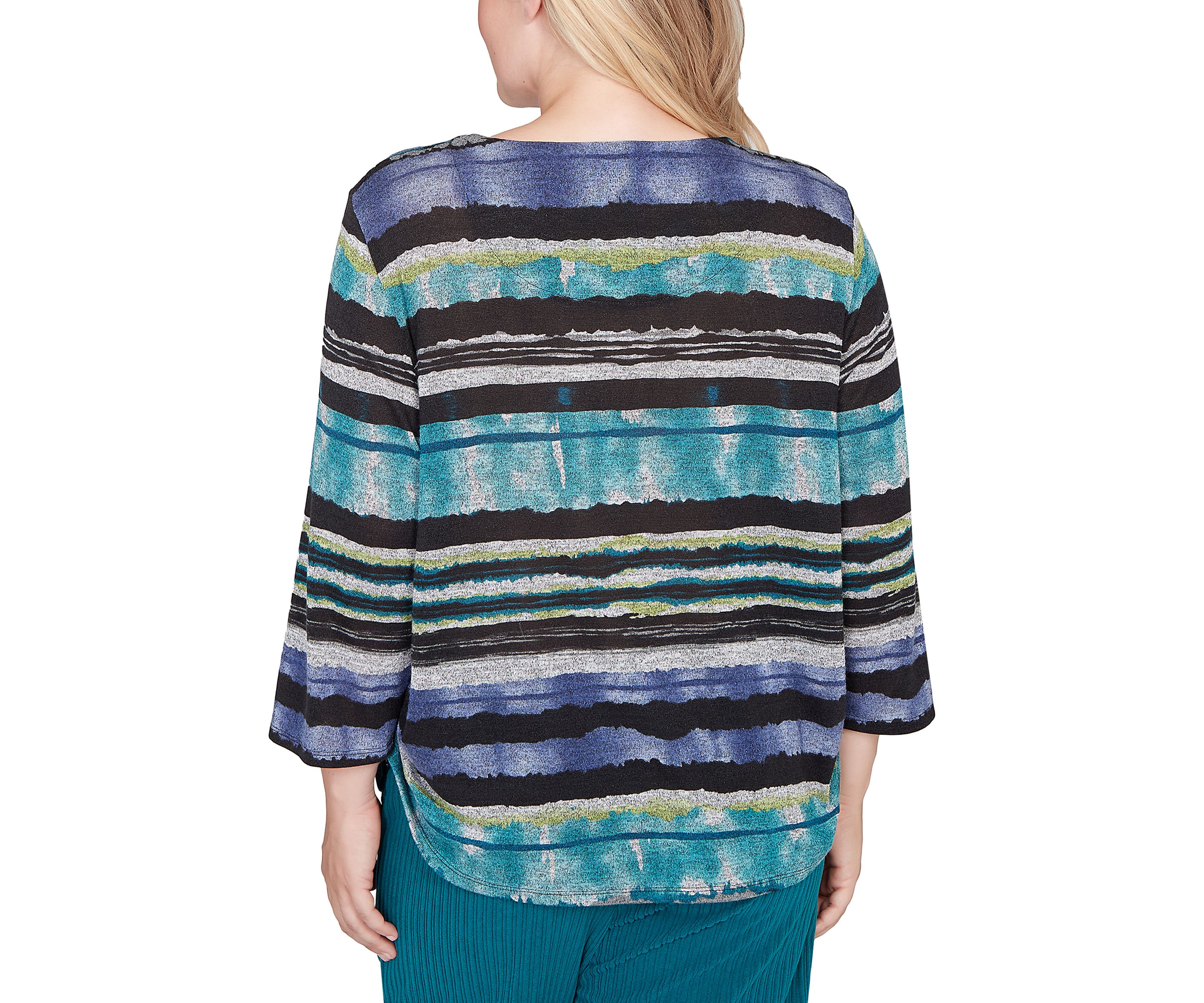 Womens Lake Champlain Biadere Melange Top 