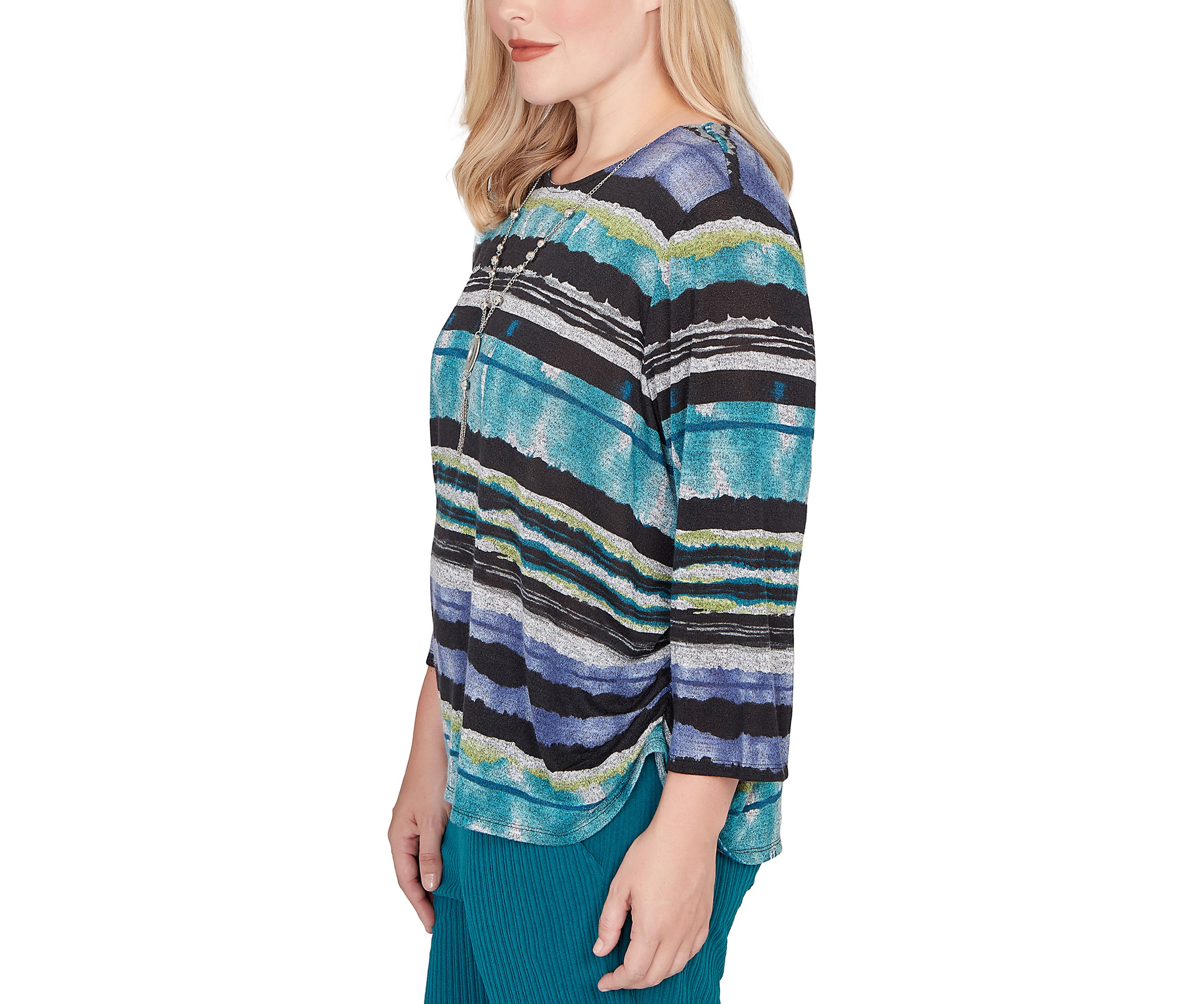 Womens Lake Champlain Biadere Melange Top 