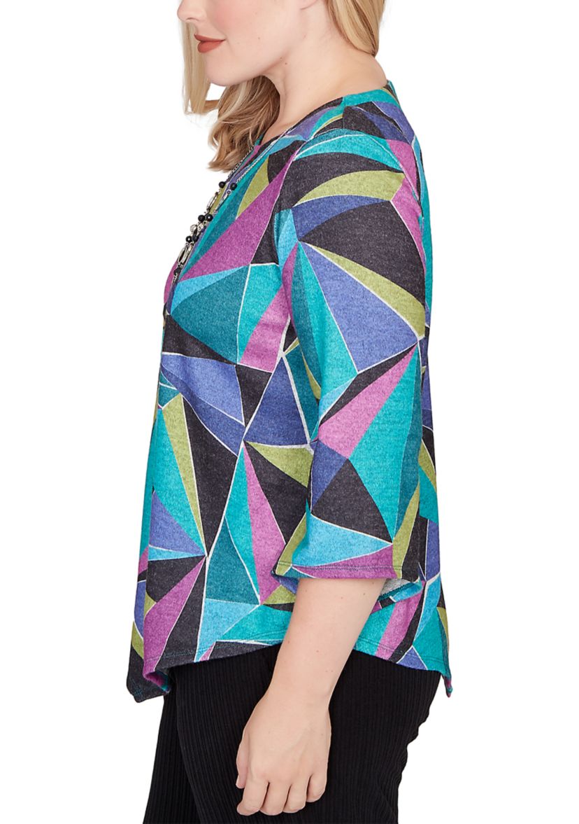 Womens Lake Champlain Stained Glass Top