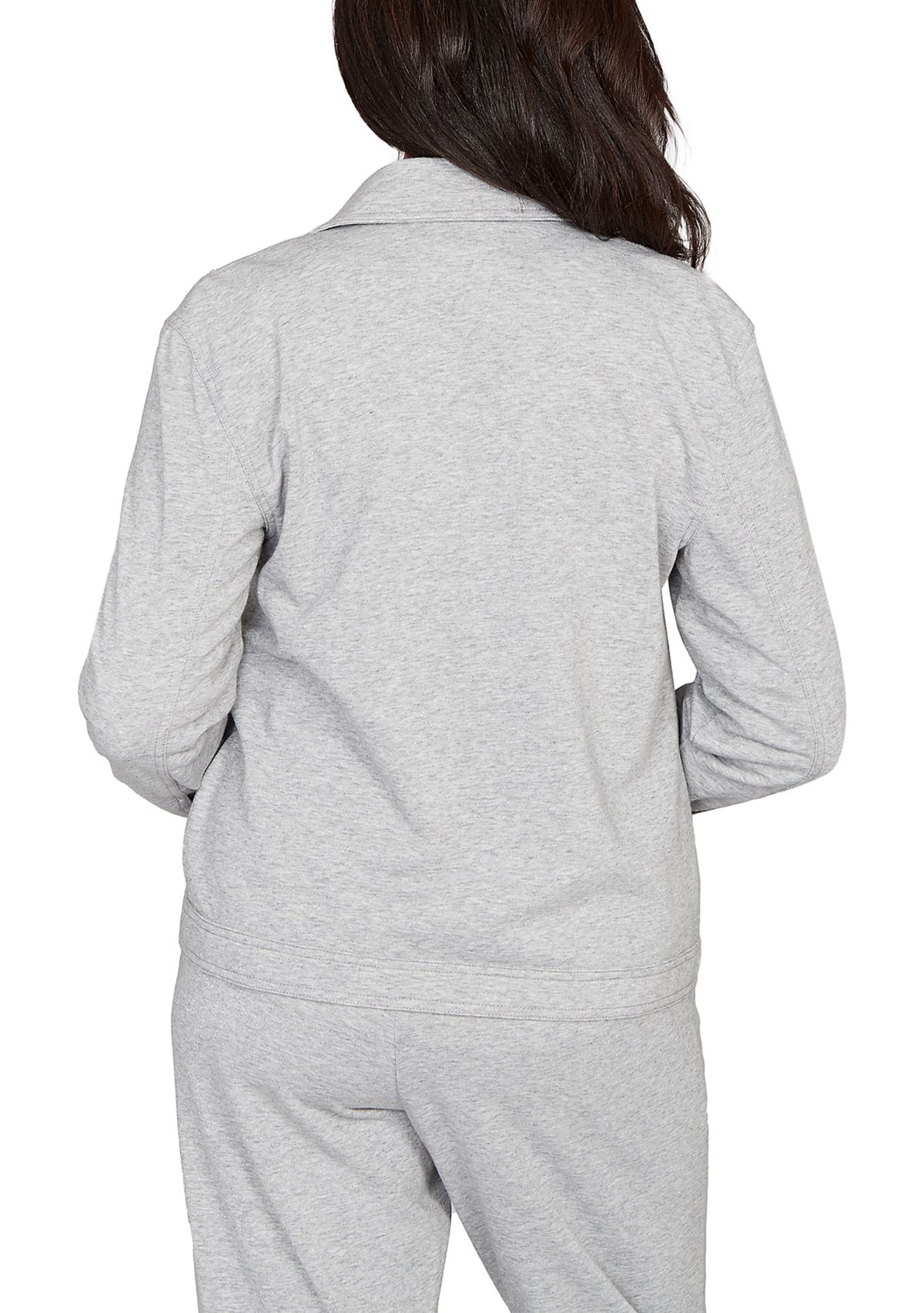 Womens Casual Vibe Shimmer Jacket