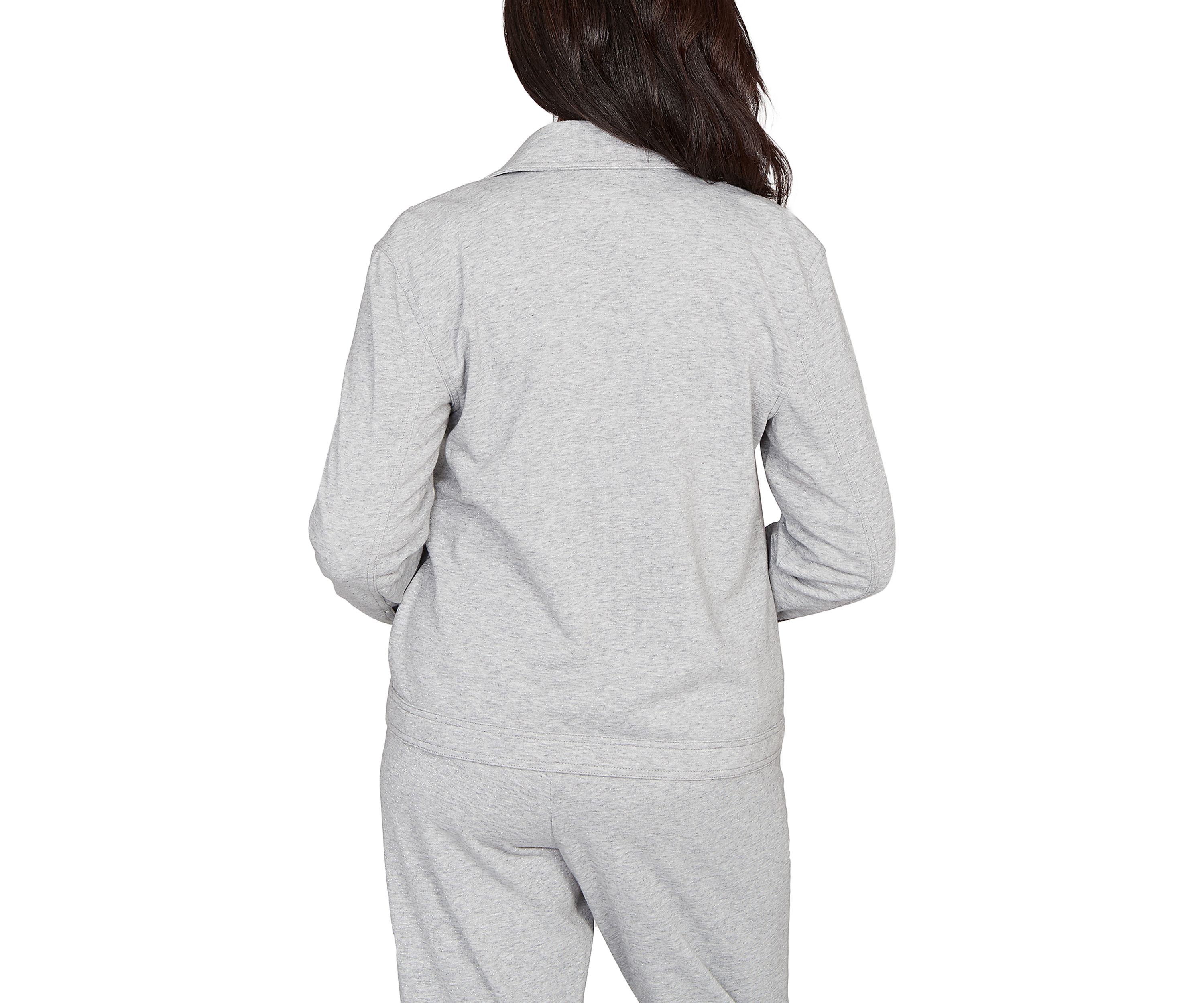 Womens Casual Vibe Shimmer Jacket