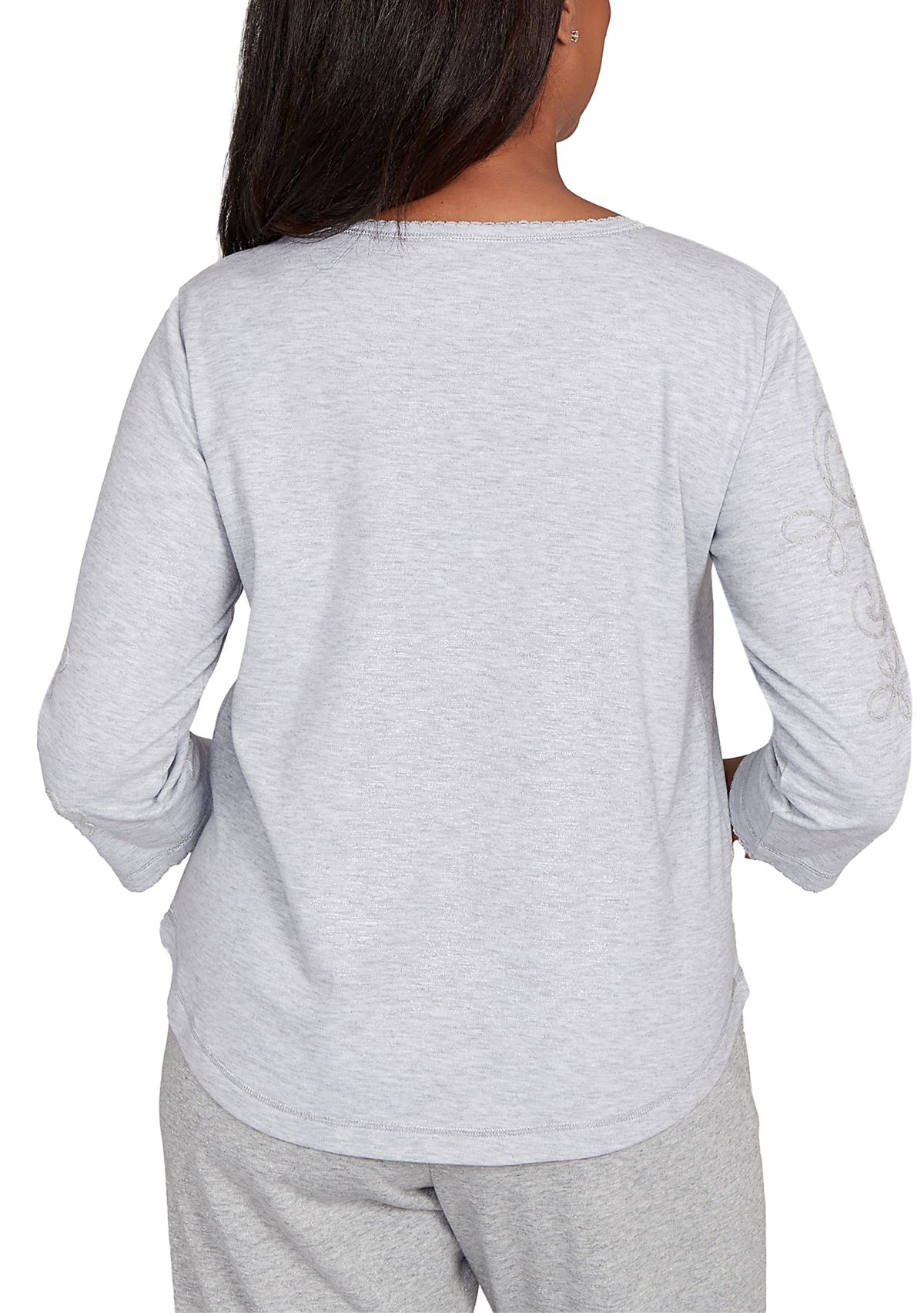 Womens Casual Vibe Asymmetric Soutache Floral Tp[