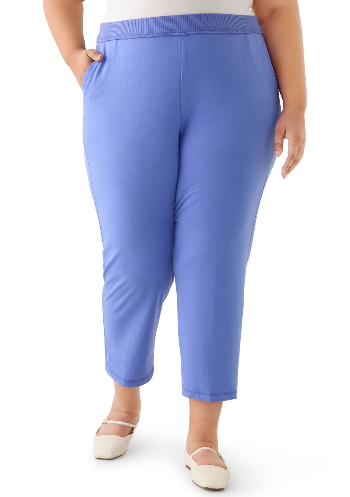   Plus Size Casual Vibe Proportioned Short Pants