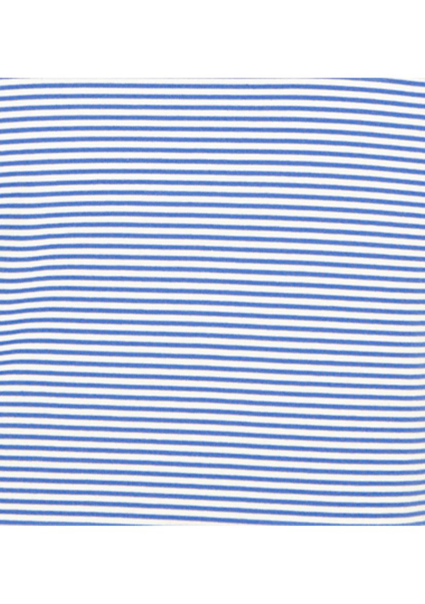 Plus Size Casual Vibe Stripe with Soutache Embroidery Top