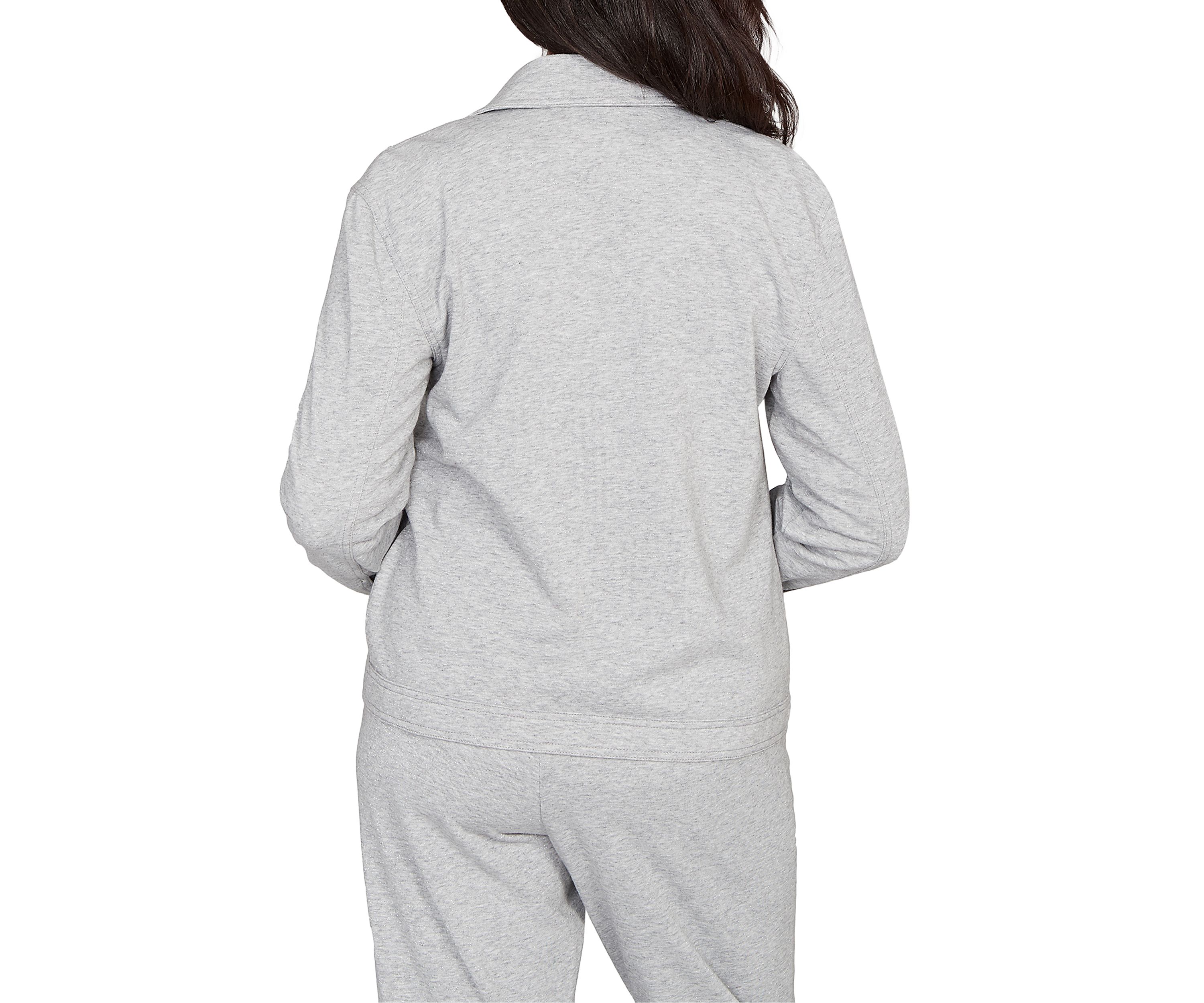 Petite Casual Vibe Shimmer Jacket