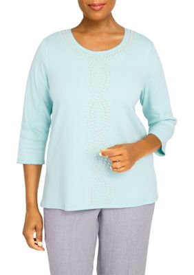 Alfred Dunner Petite Tops