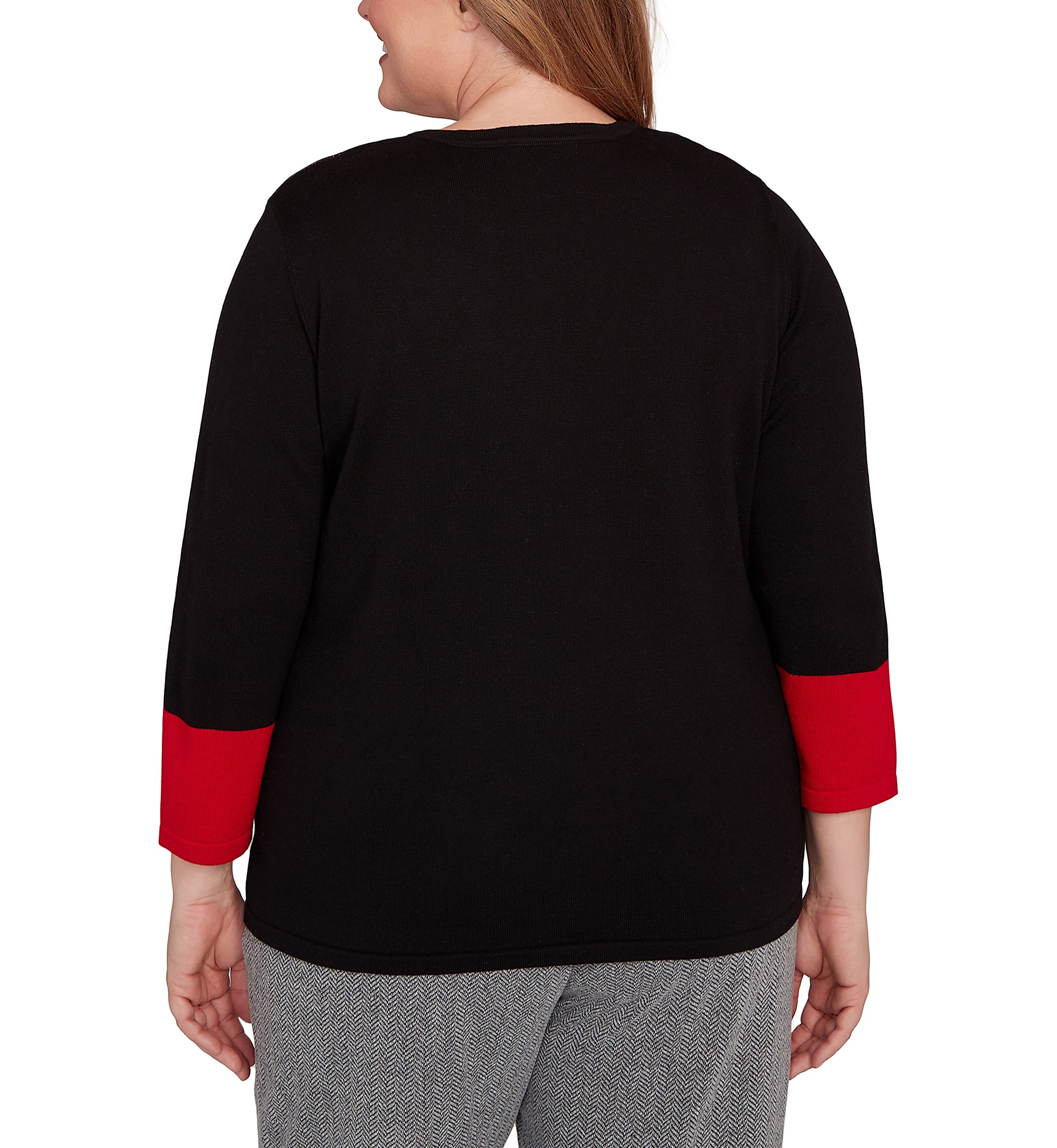 Plus Size Jet Setter Zebra Colorblock
