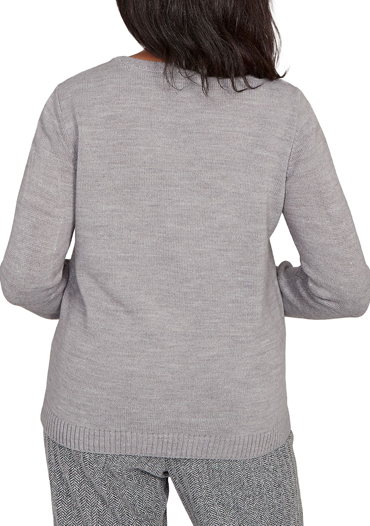 Petite Jet Setter Soutache Floral Yoke Top