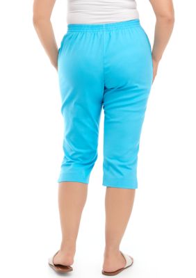 Petite Color Capri Pants