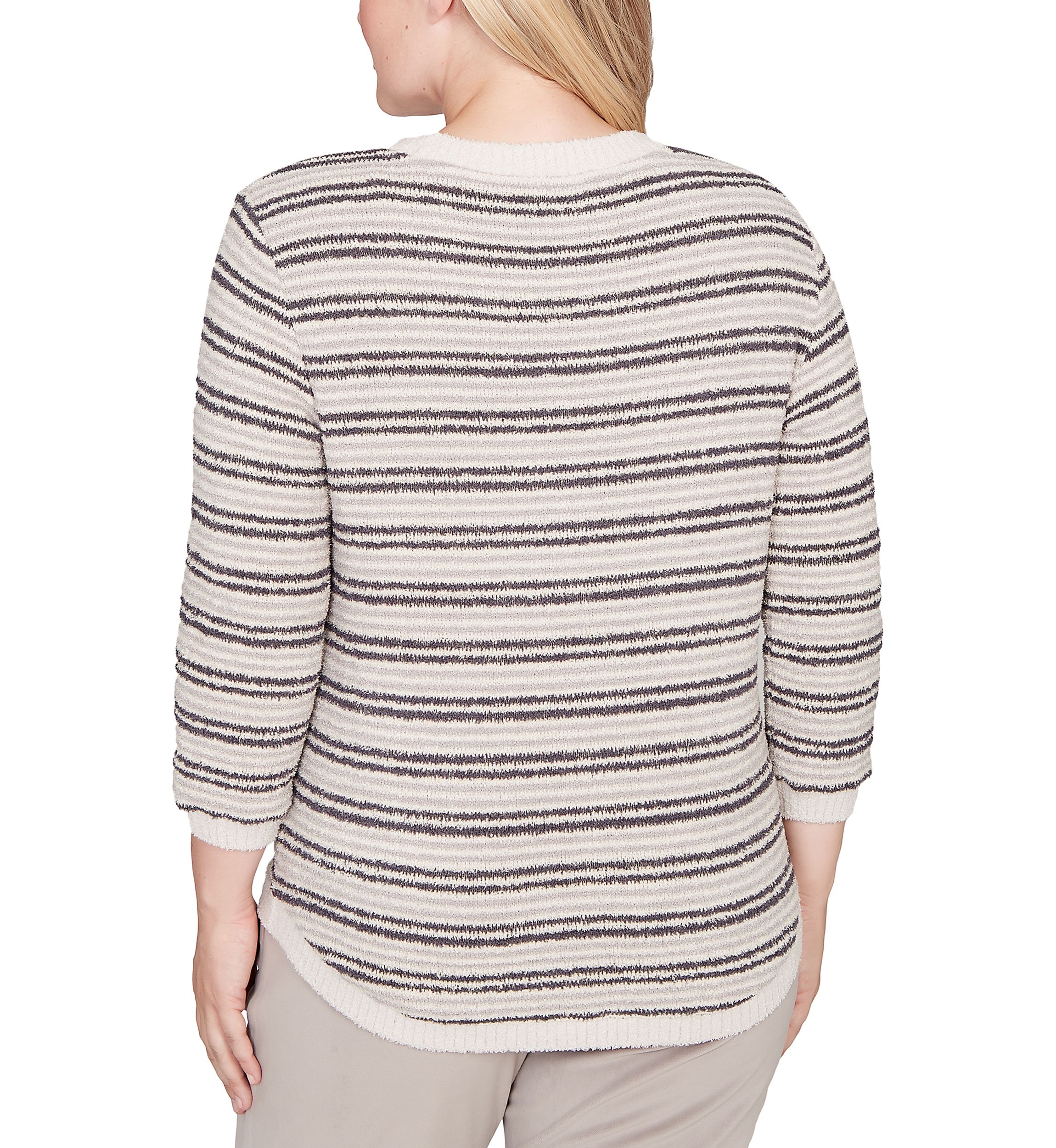 Womens Calm Luxe Stripe Top