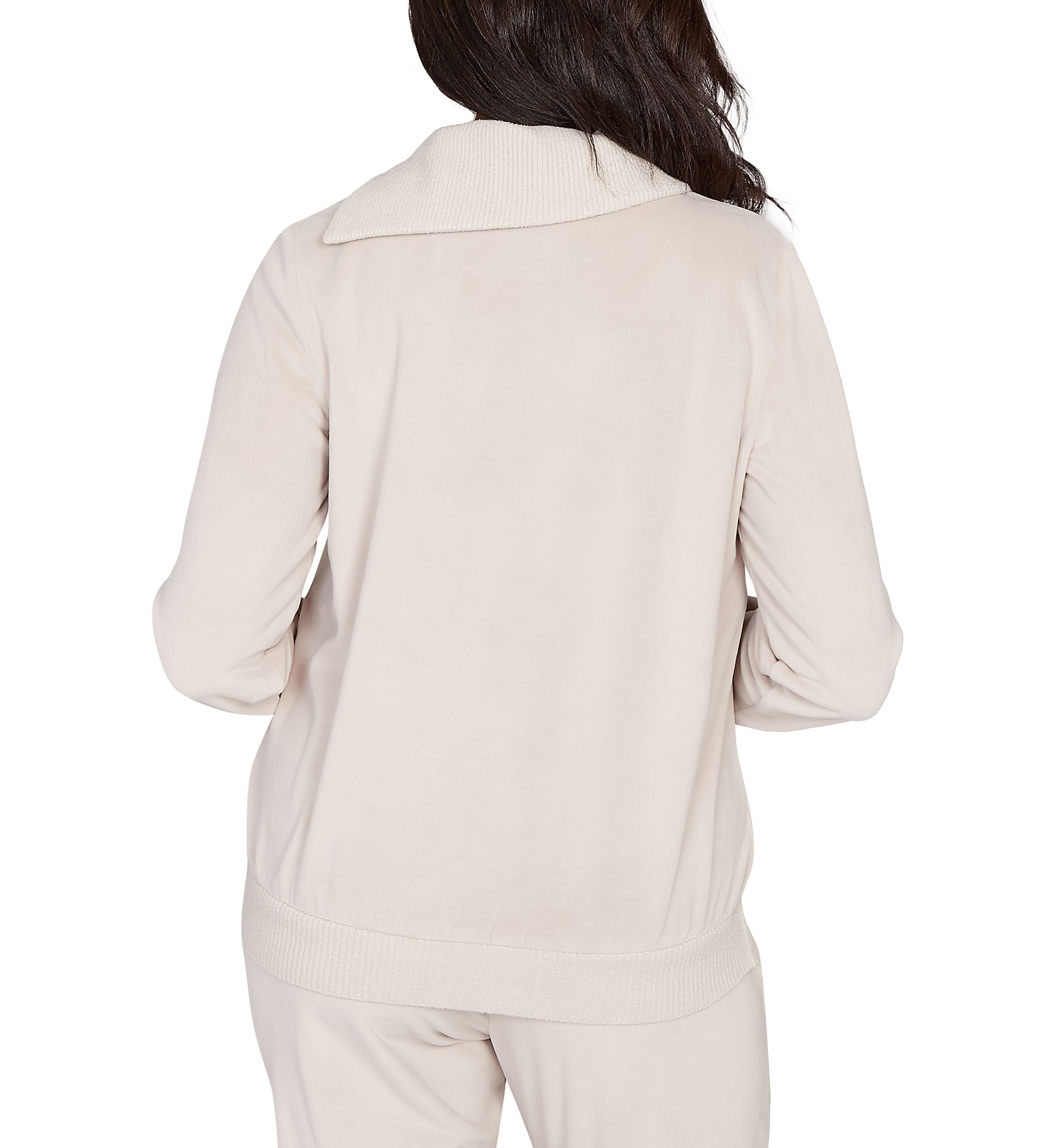 Womens Calm Luxe Envelope Neck Top