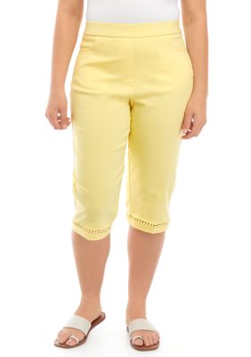 Alfred dunner hot sale yellow pants