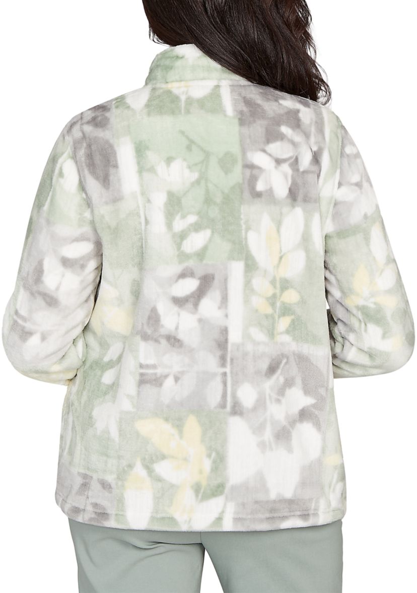 Womens Stockbridge Leaf Patch Cozy Jacket