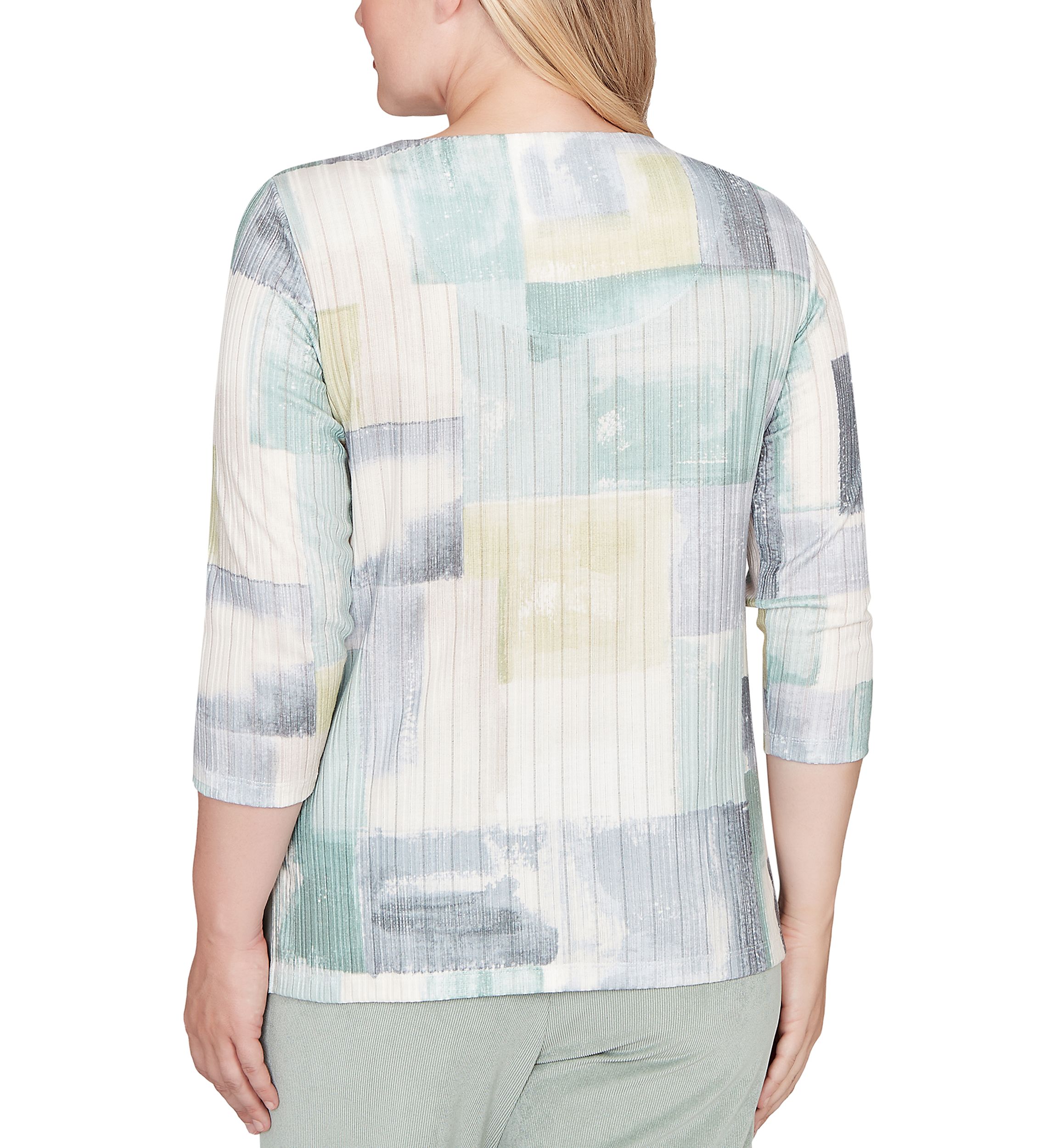 Womens Stockbridge Color Block Top