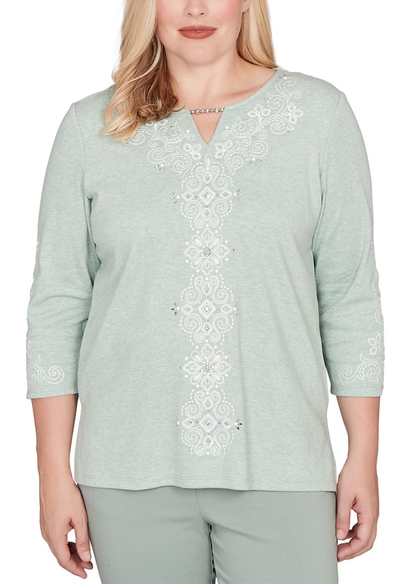 Womens Stockbridge Center Scroll Top
