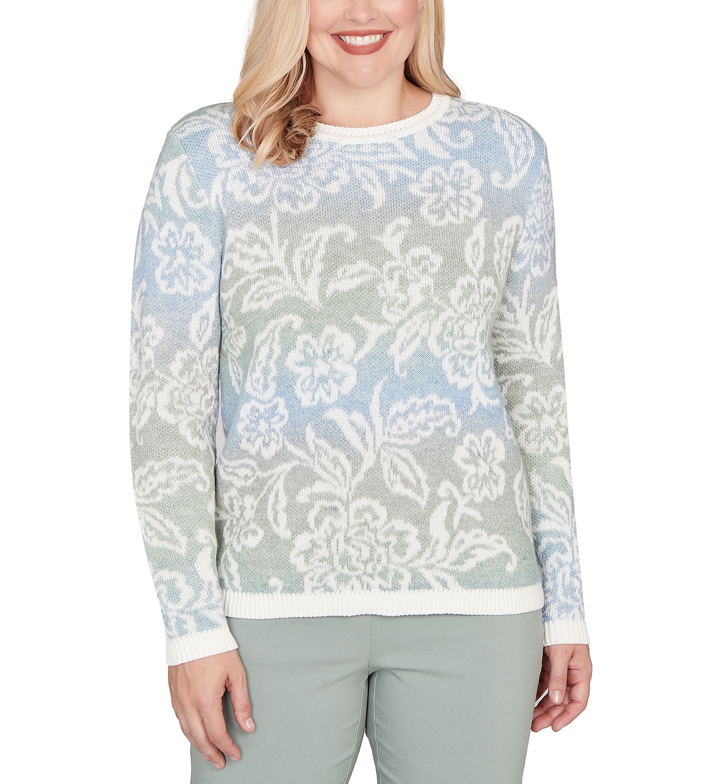 Womens Stockbridge Paisley Ombre Top