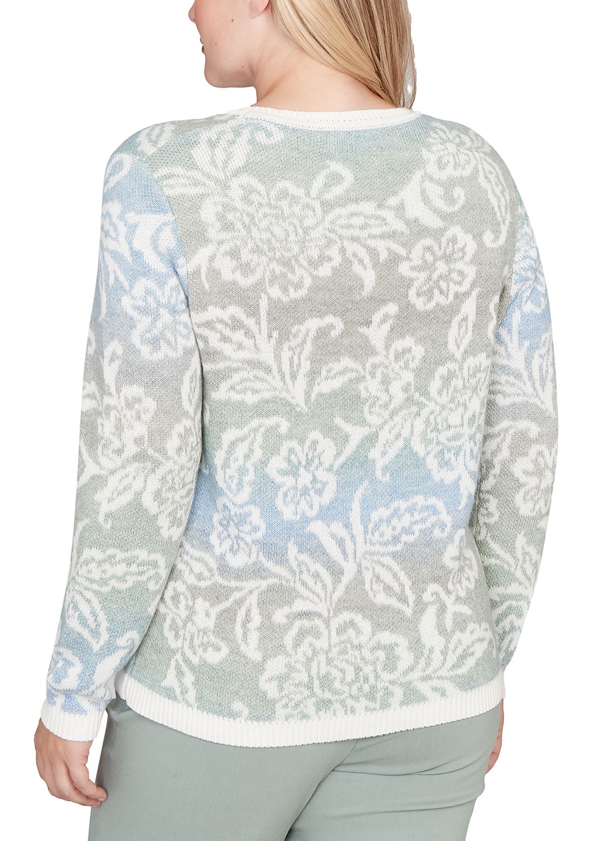 Womens Stockbridge Paisley Ombre Top