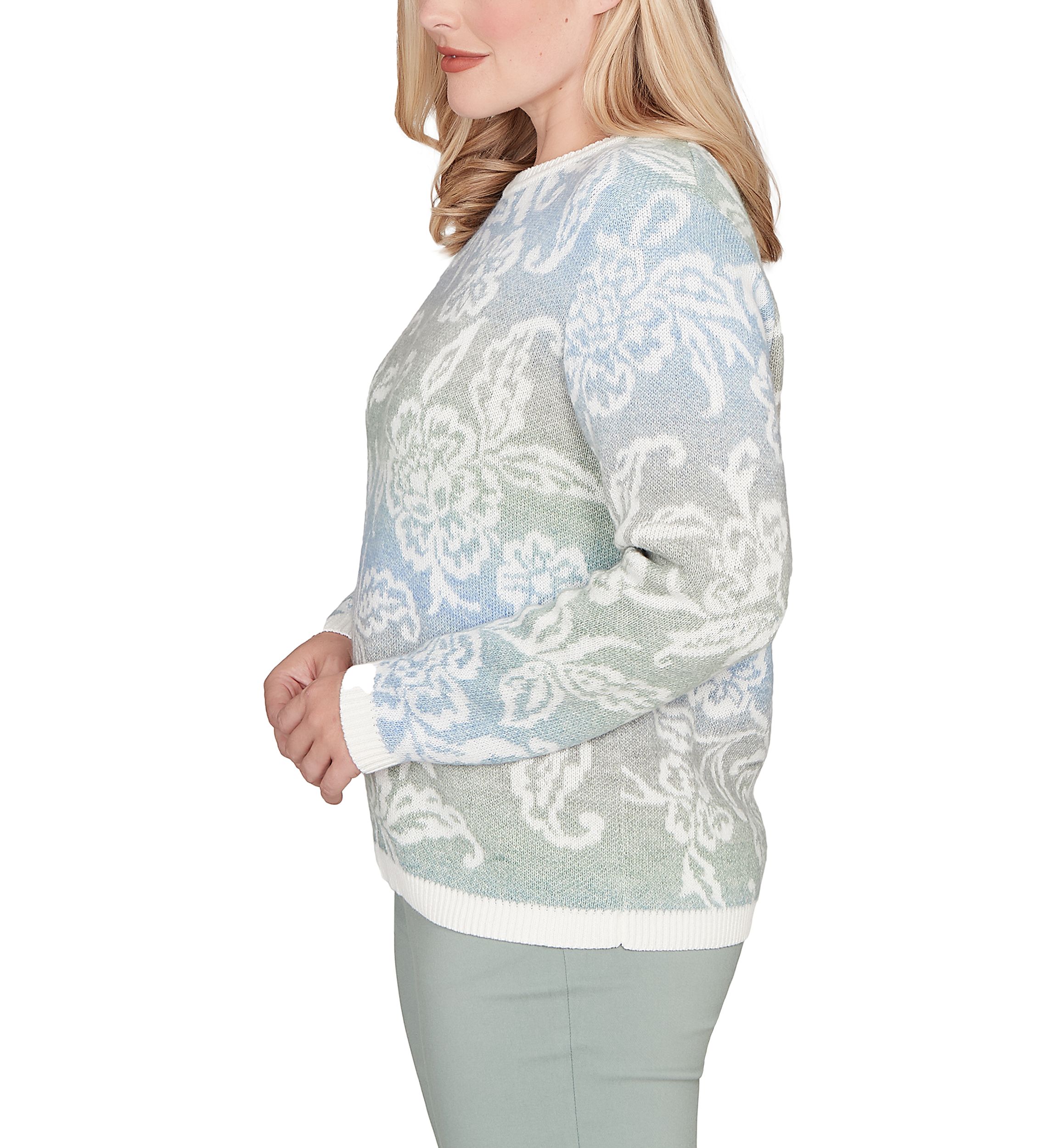 Womens Stockbridge Paisley Ombre Top