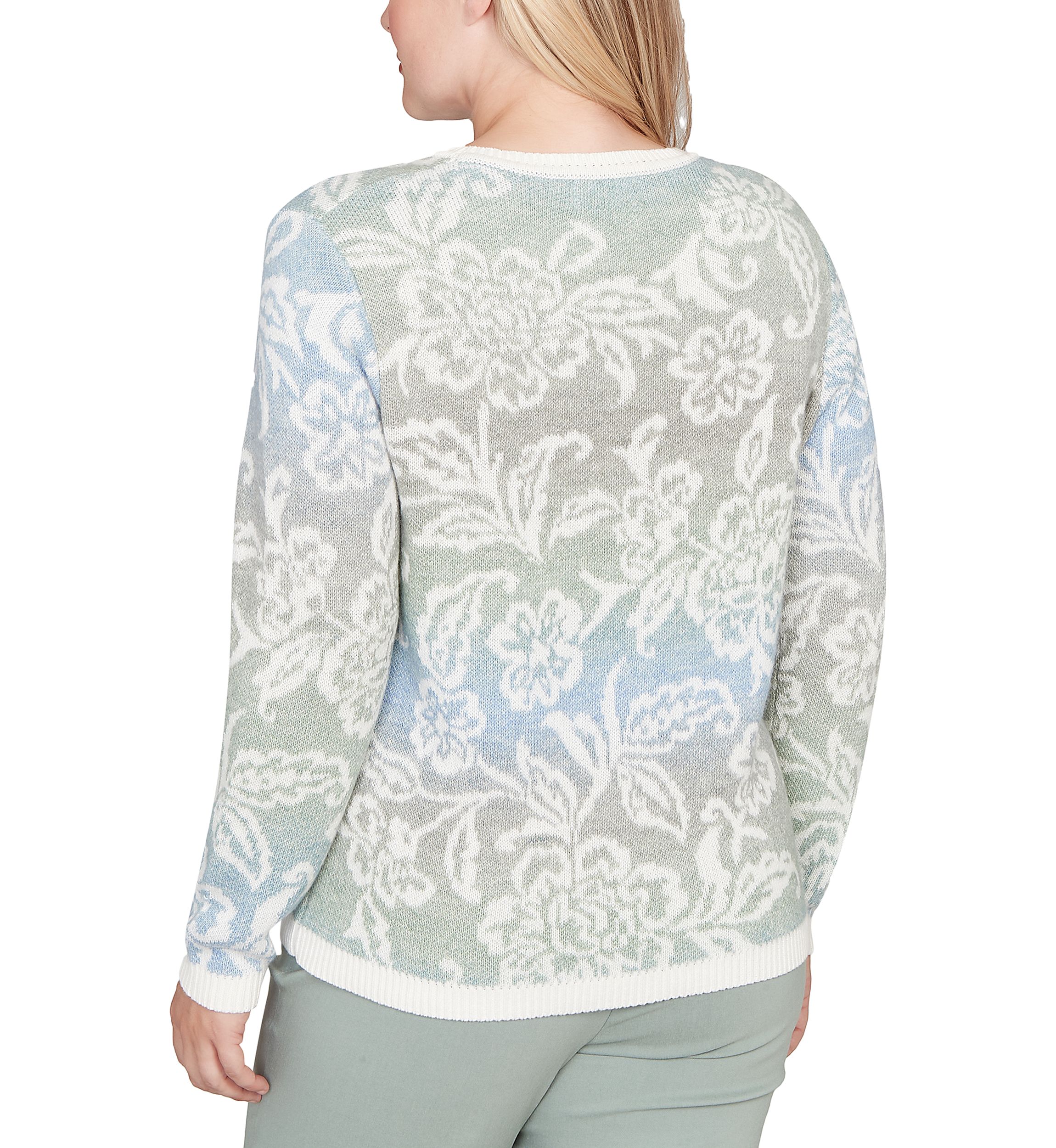 Petite Stockbridge Paisley Ombre Top