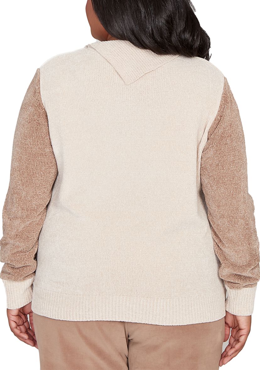 Plus Size Vienna Colorblock Sweater