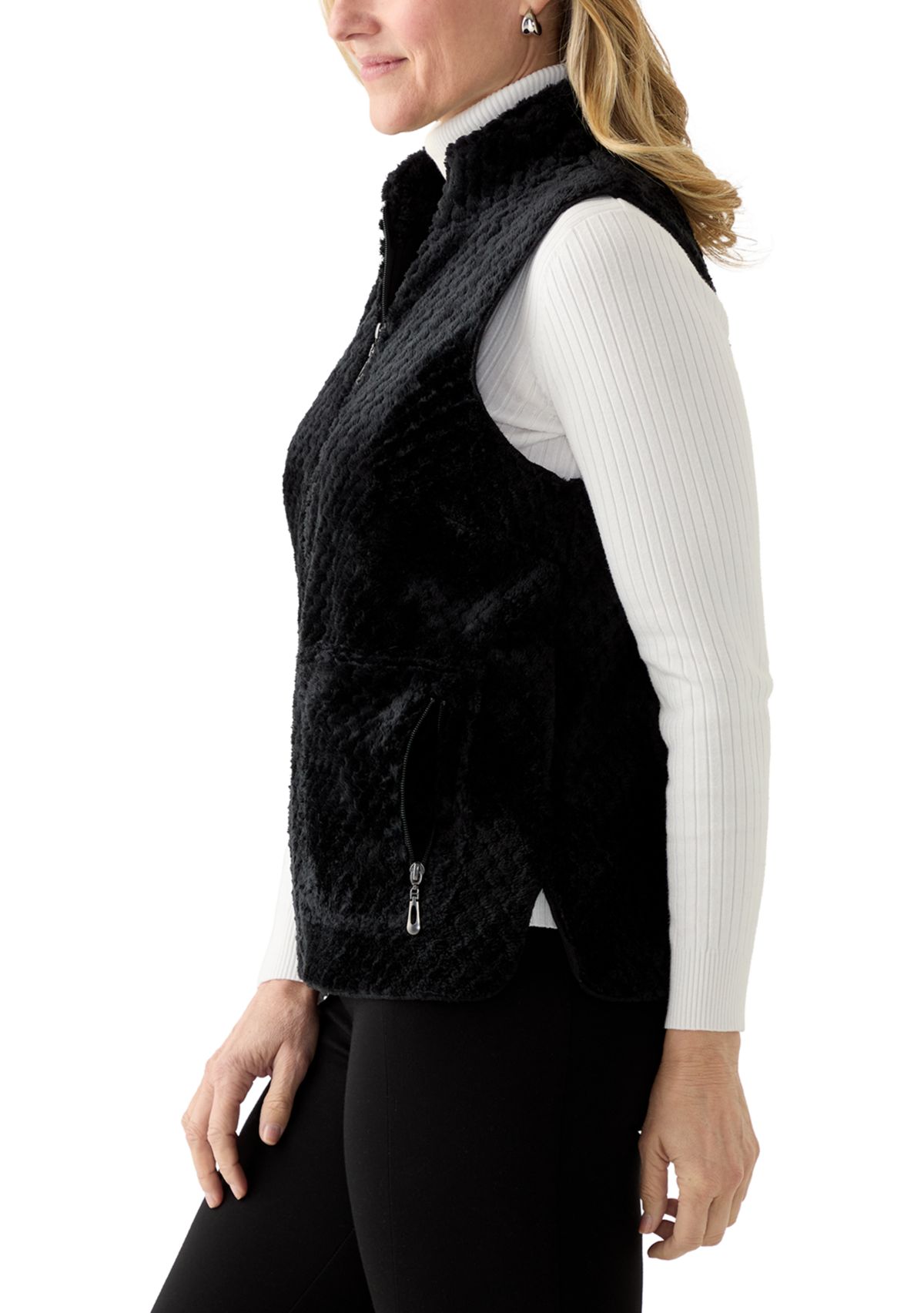 Womens Sculpted Cozy Vest