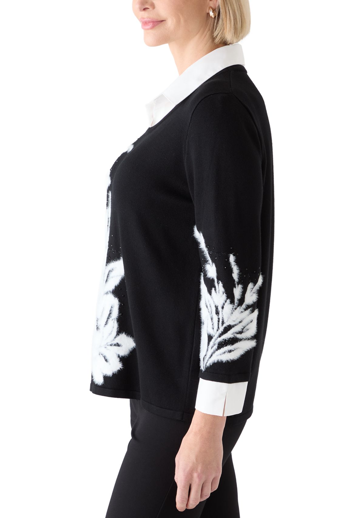 Womens Drama Floral Two In One Top