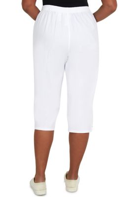 Alfred Dunner Plus Size Capris