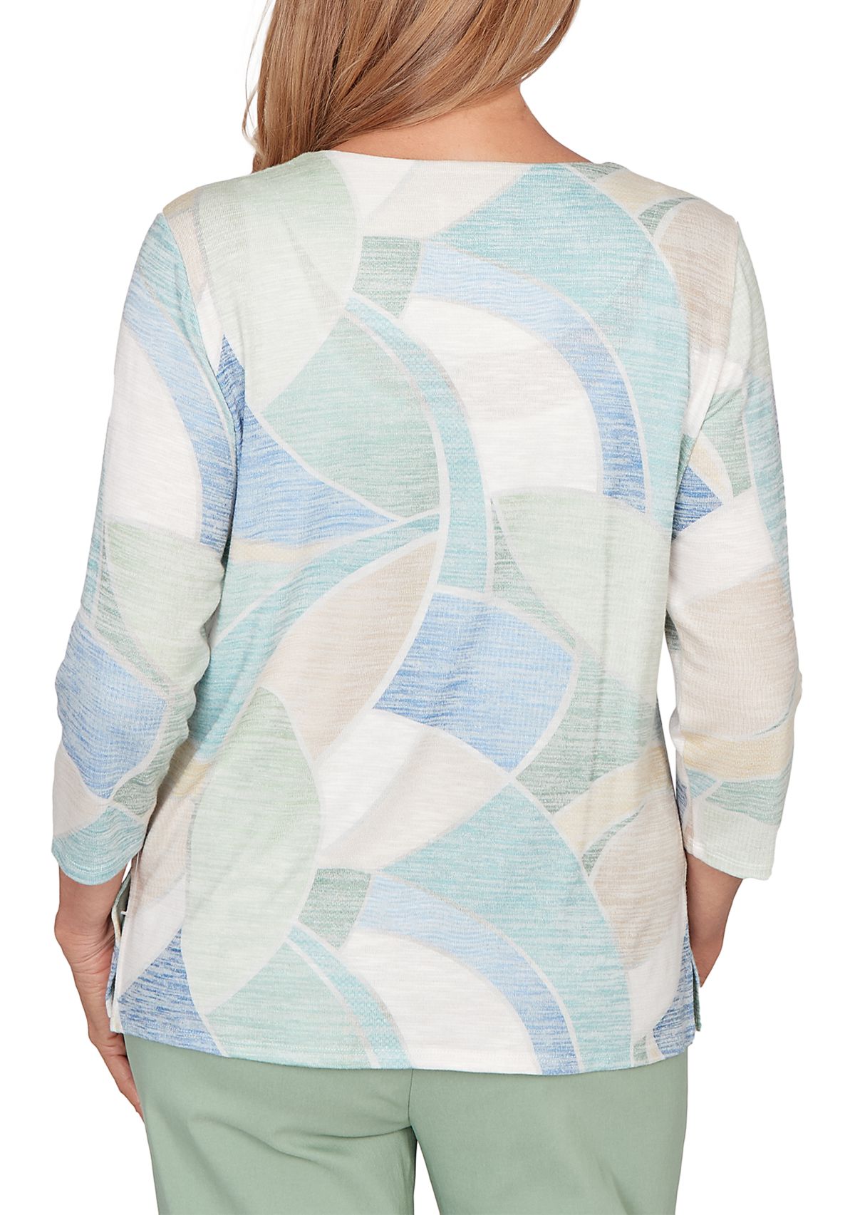 Petite St. Augustine Stained Glass Print Top